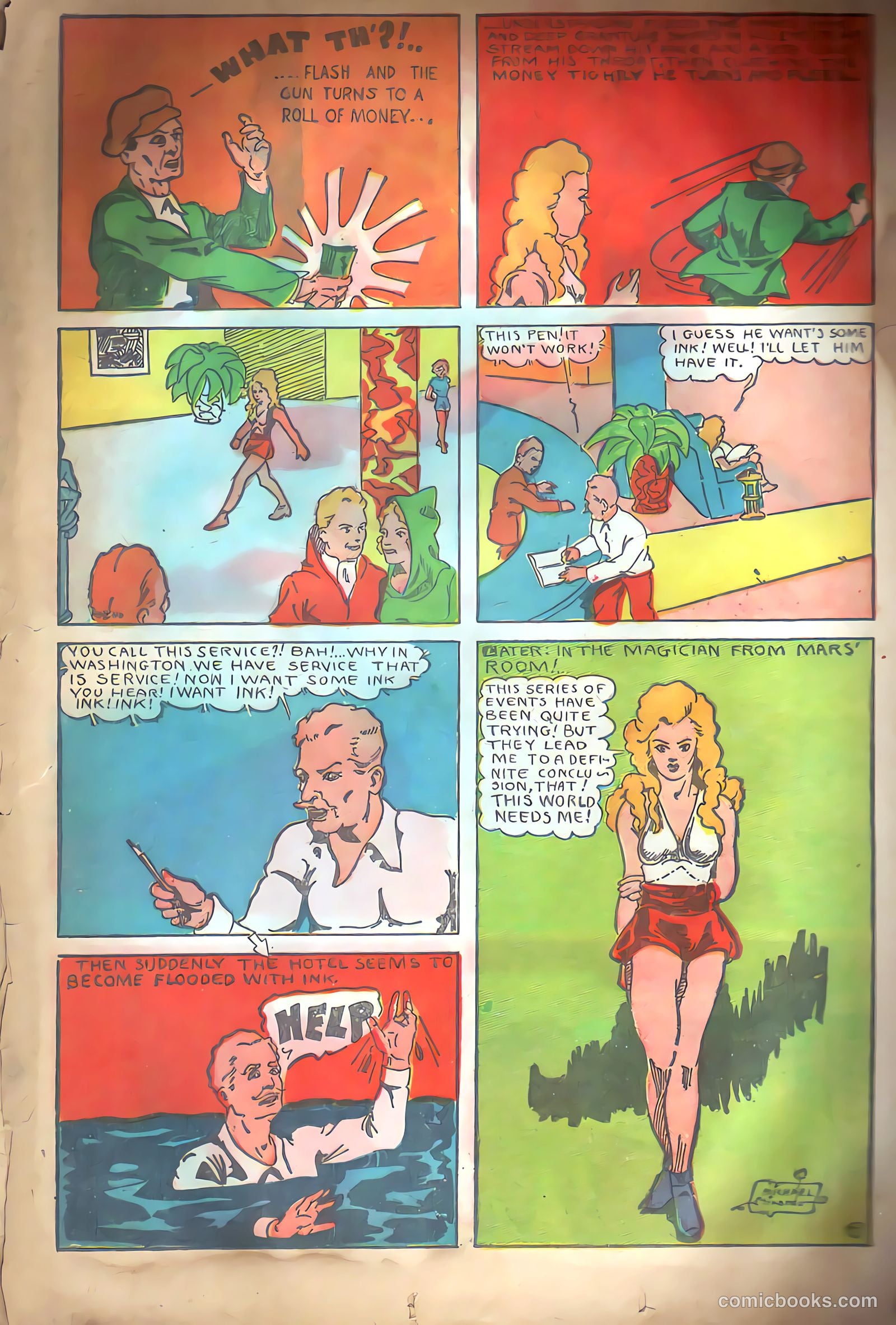 Amazing Man Comics #8 (1939) — page 43