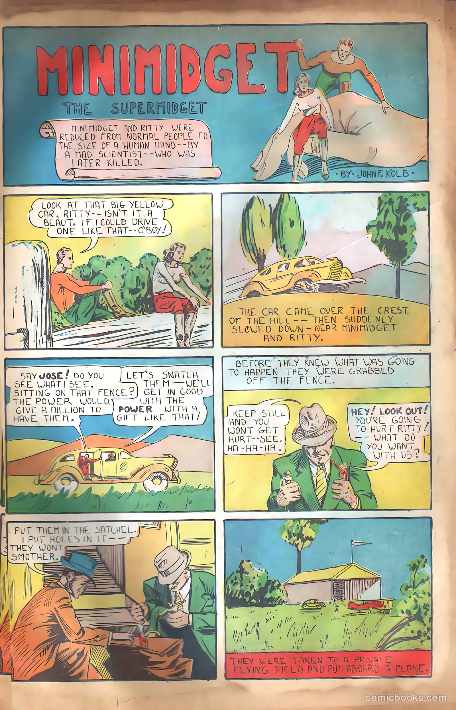 Amazing Man Comics #8 (1939) — page 44