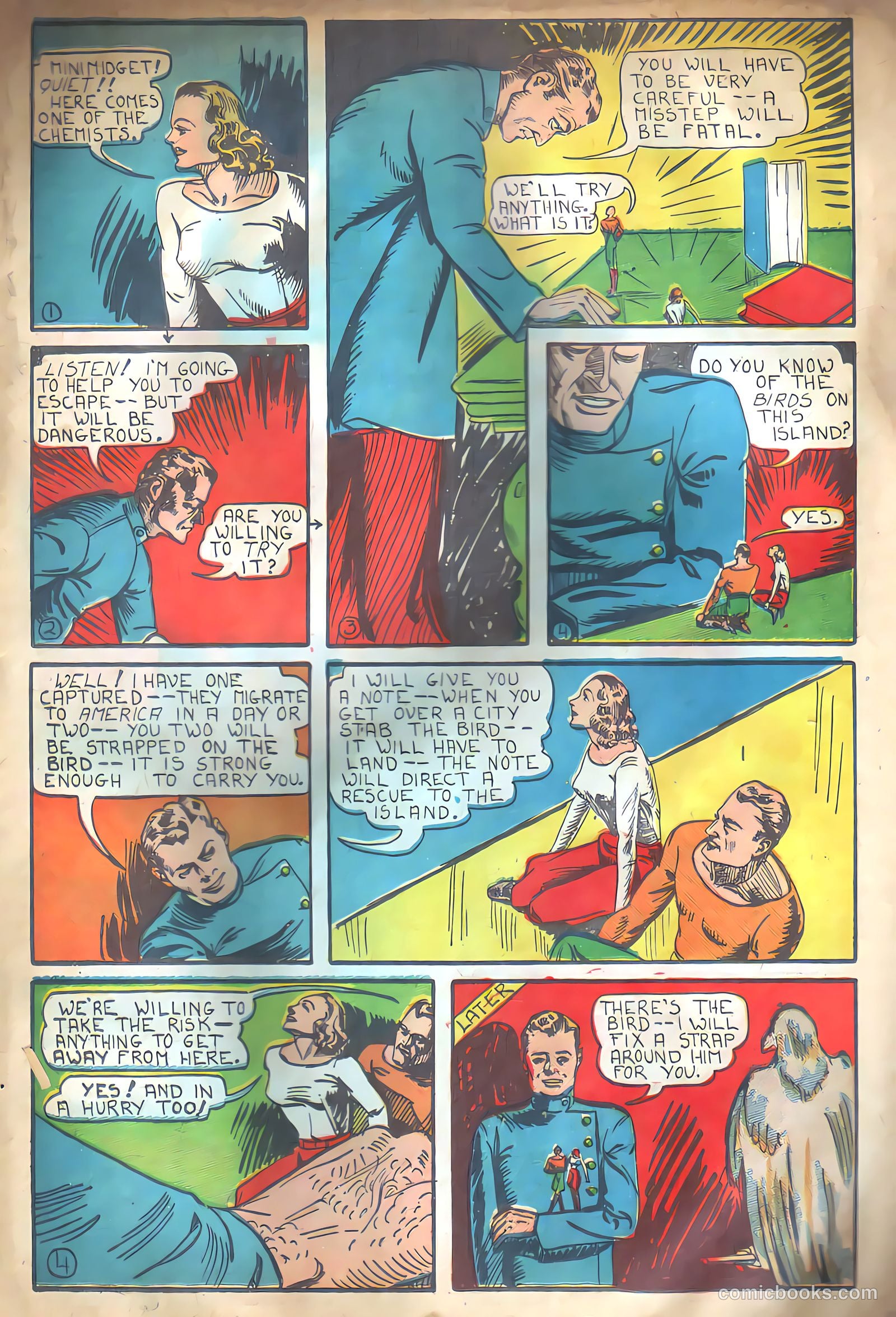 Amazing Man Comics #8 (1939) — page 47
