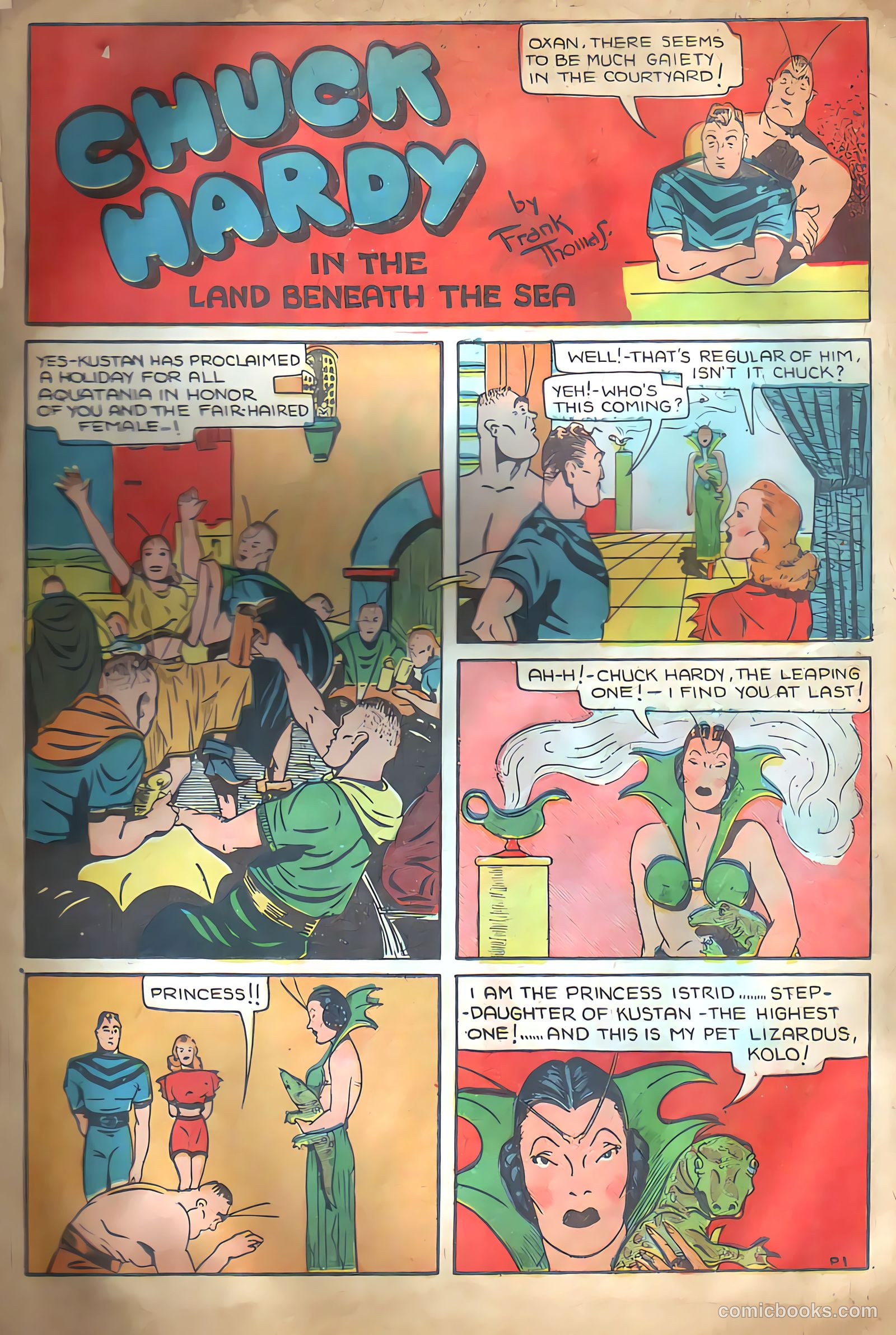 Amazing Man Comics #8 (1939) — page 52