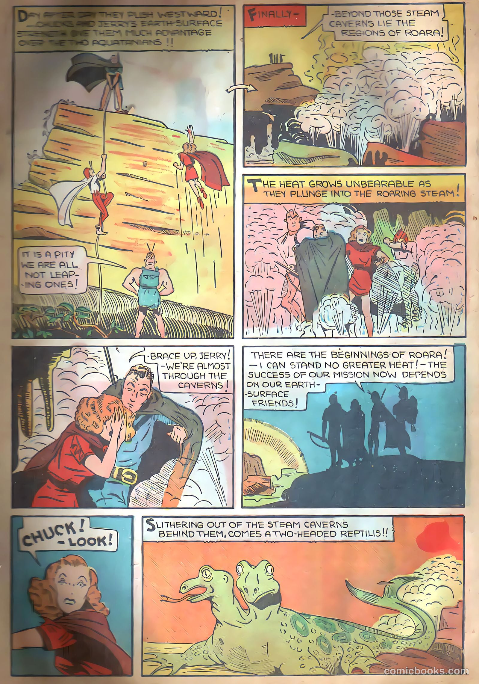 Amazing Man Comics #8 (1939) — page 56
