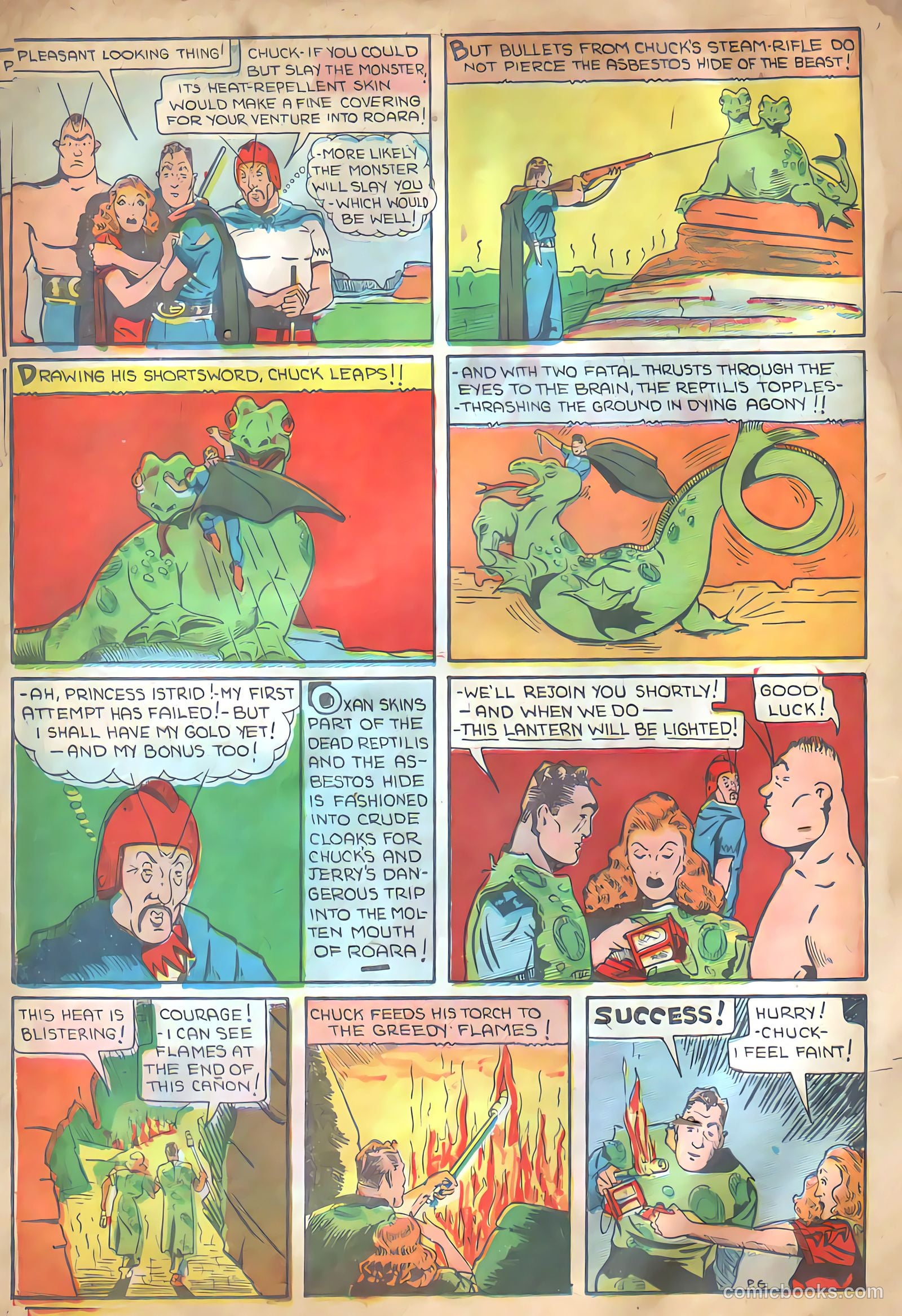 Amazing Man Comics #8 (1939) — page 57