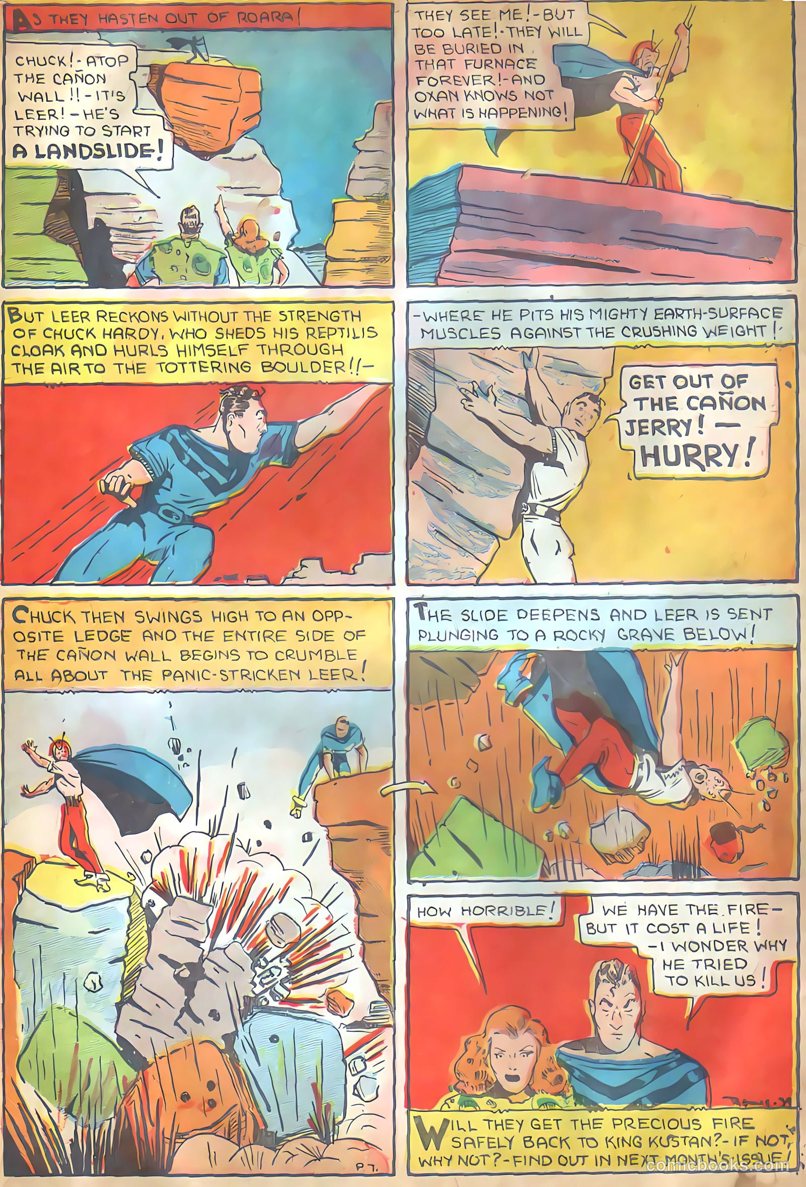 Amazing Man Comics #8 (1939) — page 58