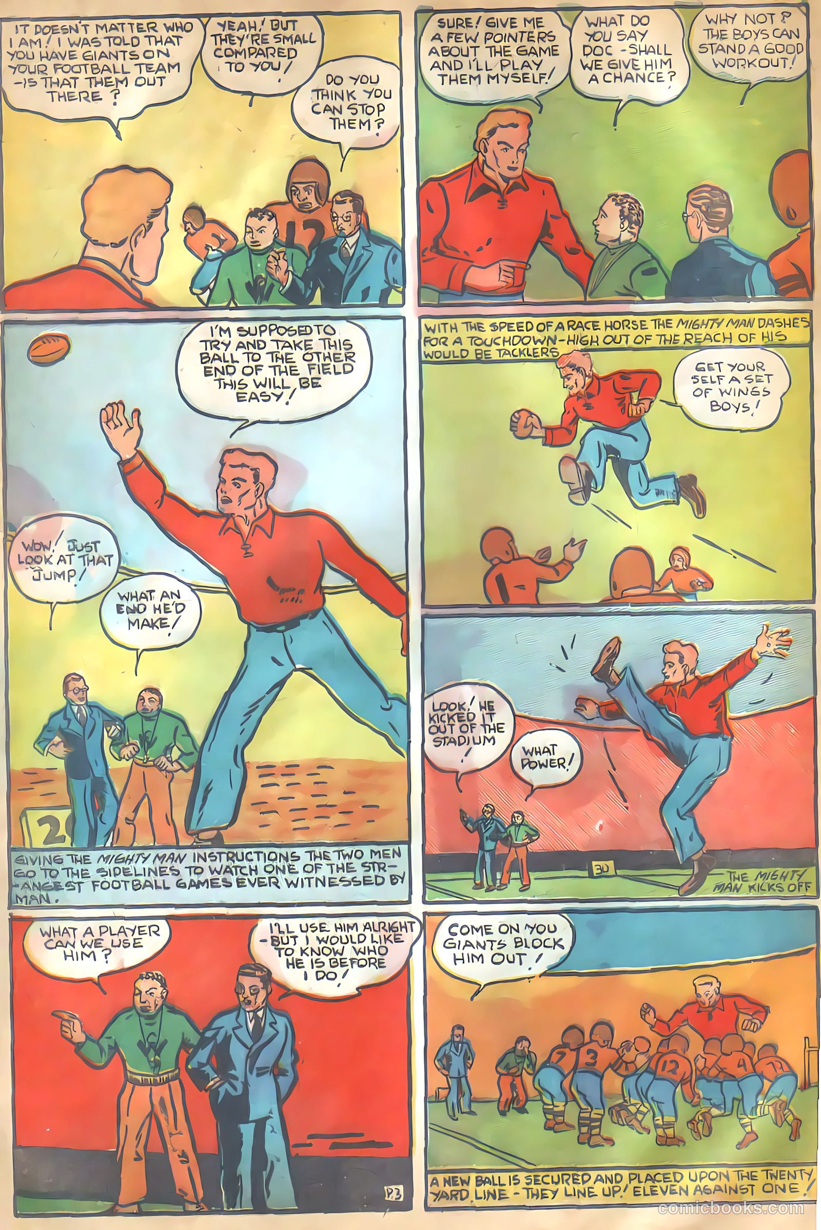 Amazing Man Comics #8 (1939) — page 61