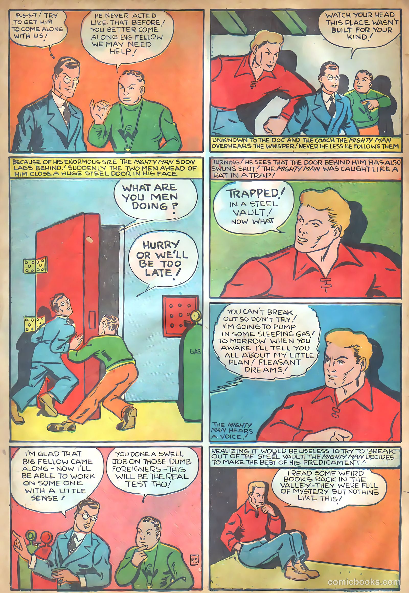 Amazing Man Comics #8 (1939) — page 63