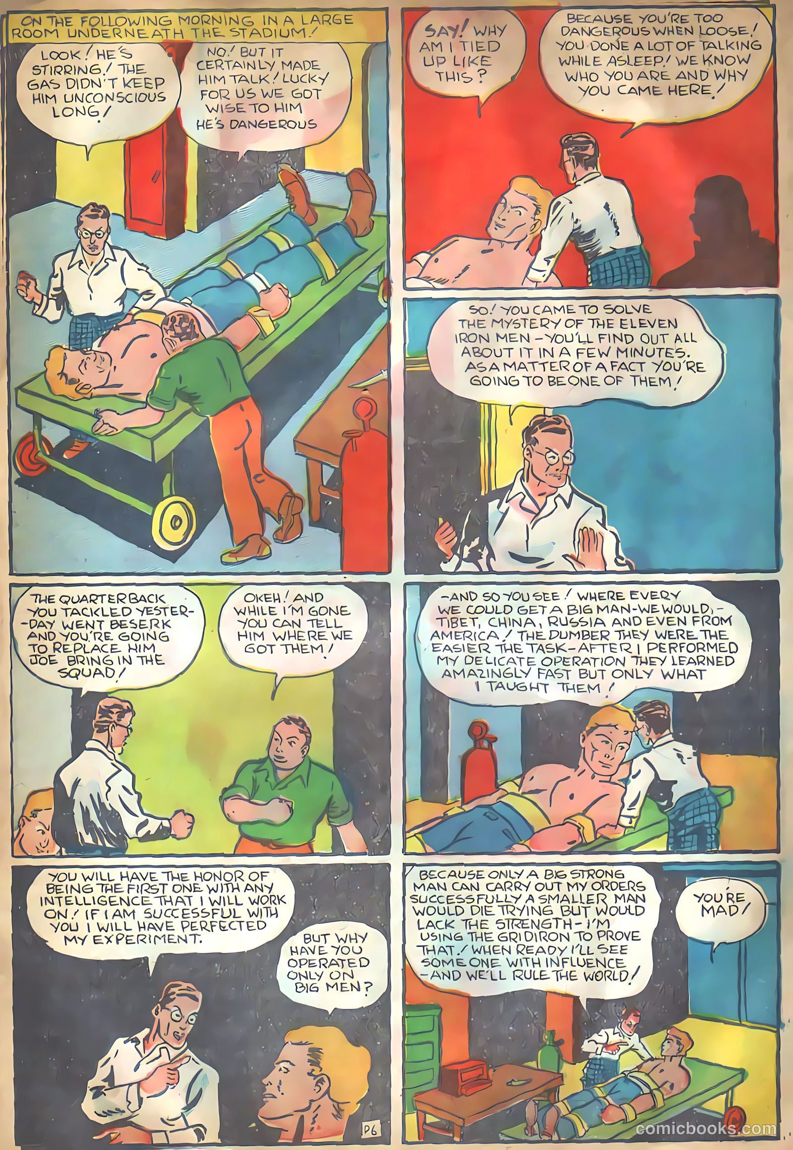 Amazing Man Comics #8 (1939) — page 64