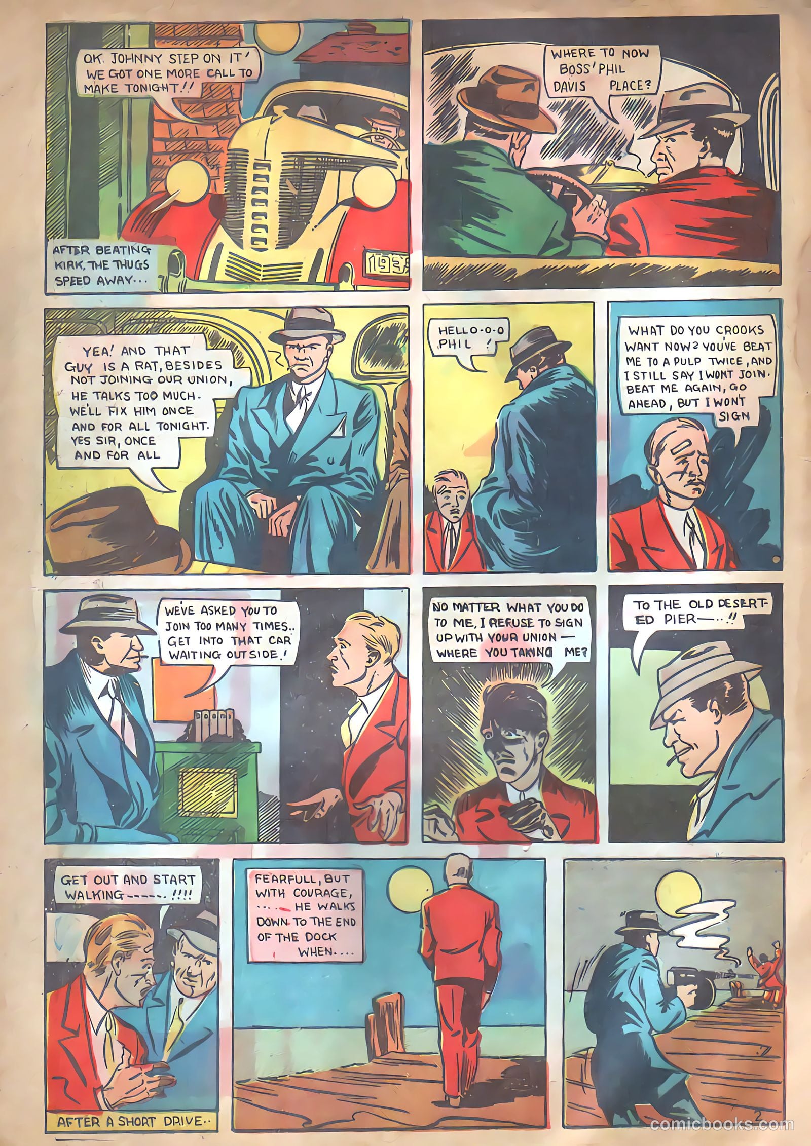 Amazing Man Comics #8 (1939) — page 67