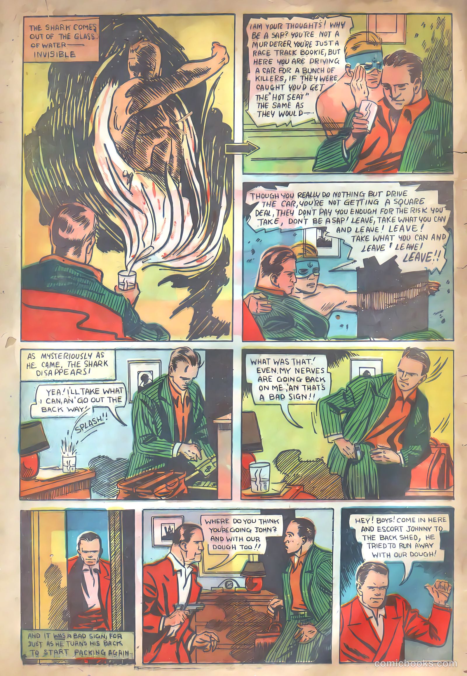 Amazing Man Comics #8 (1939) — page 69