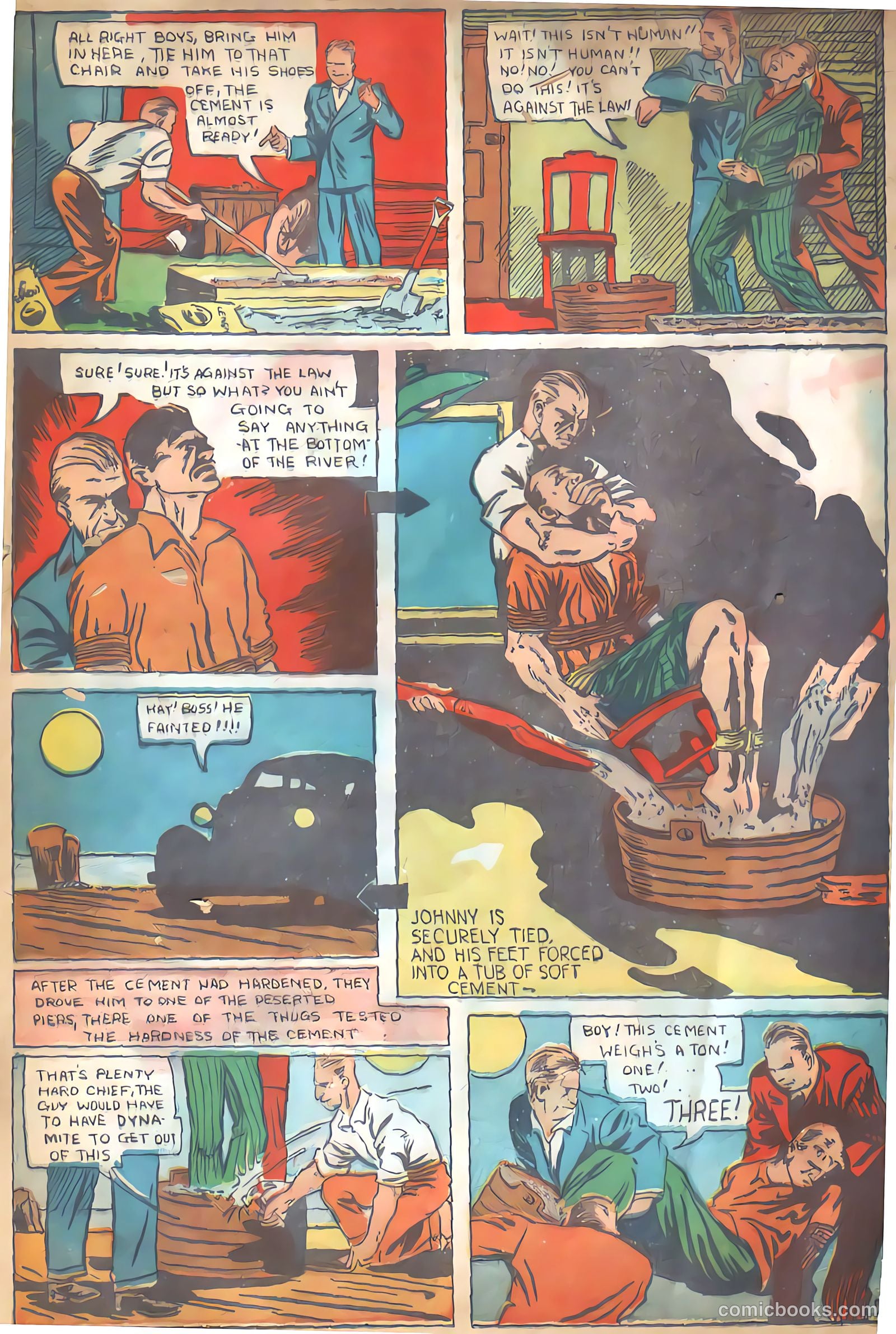 Amazing Man Comics #8 (1939) — page 70