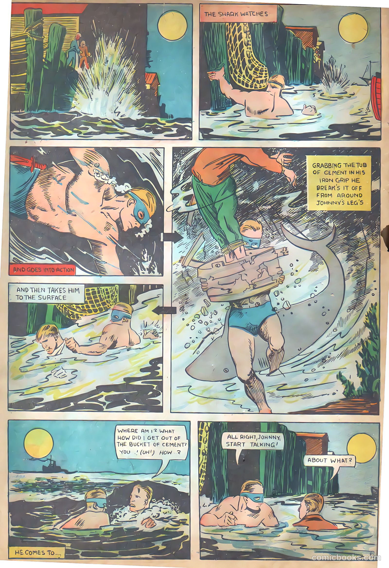 Amazing Man Comics #8 (1939) — page 71