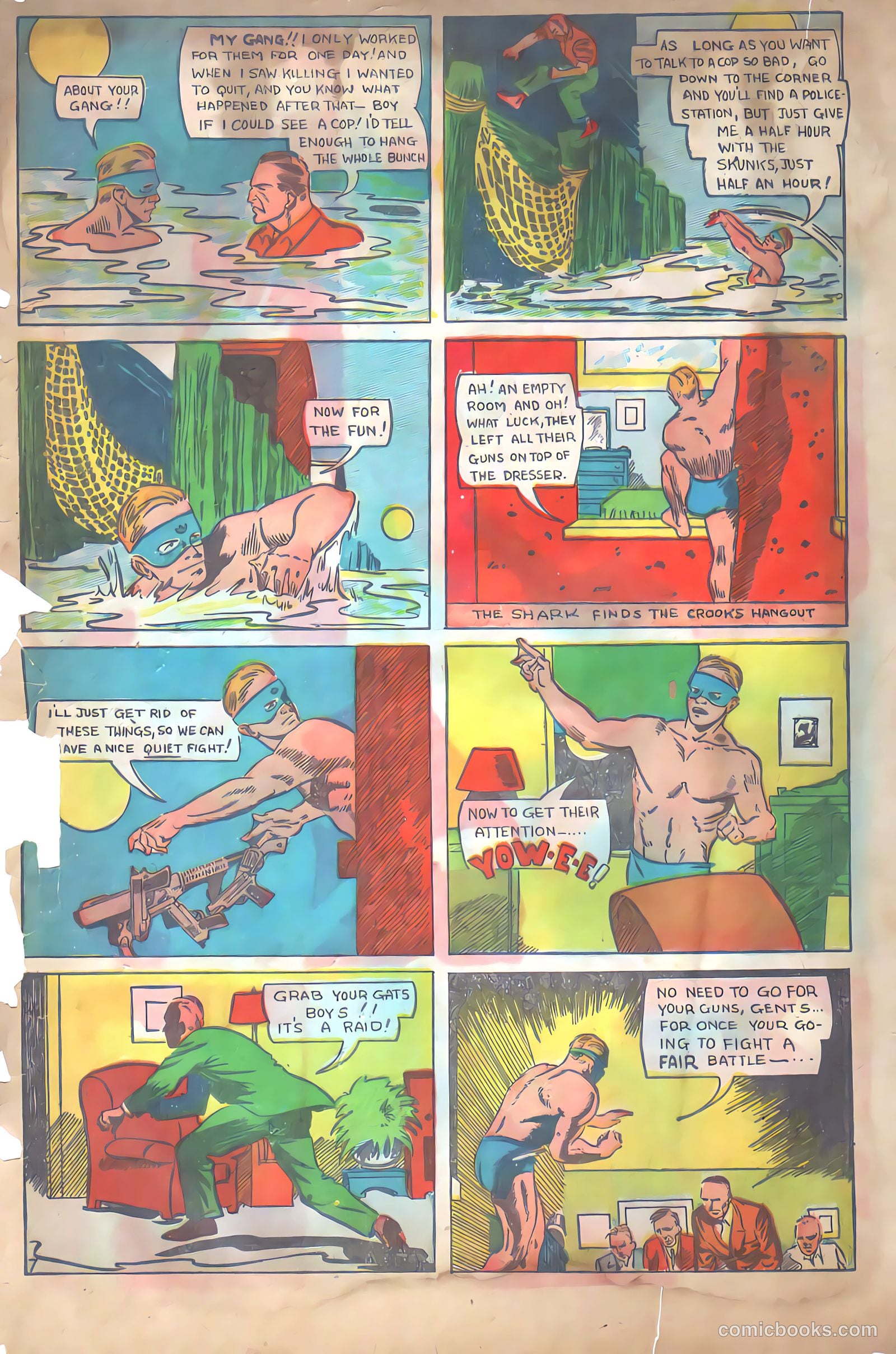 Amazing Man Comics #8 (1939) — page 72