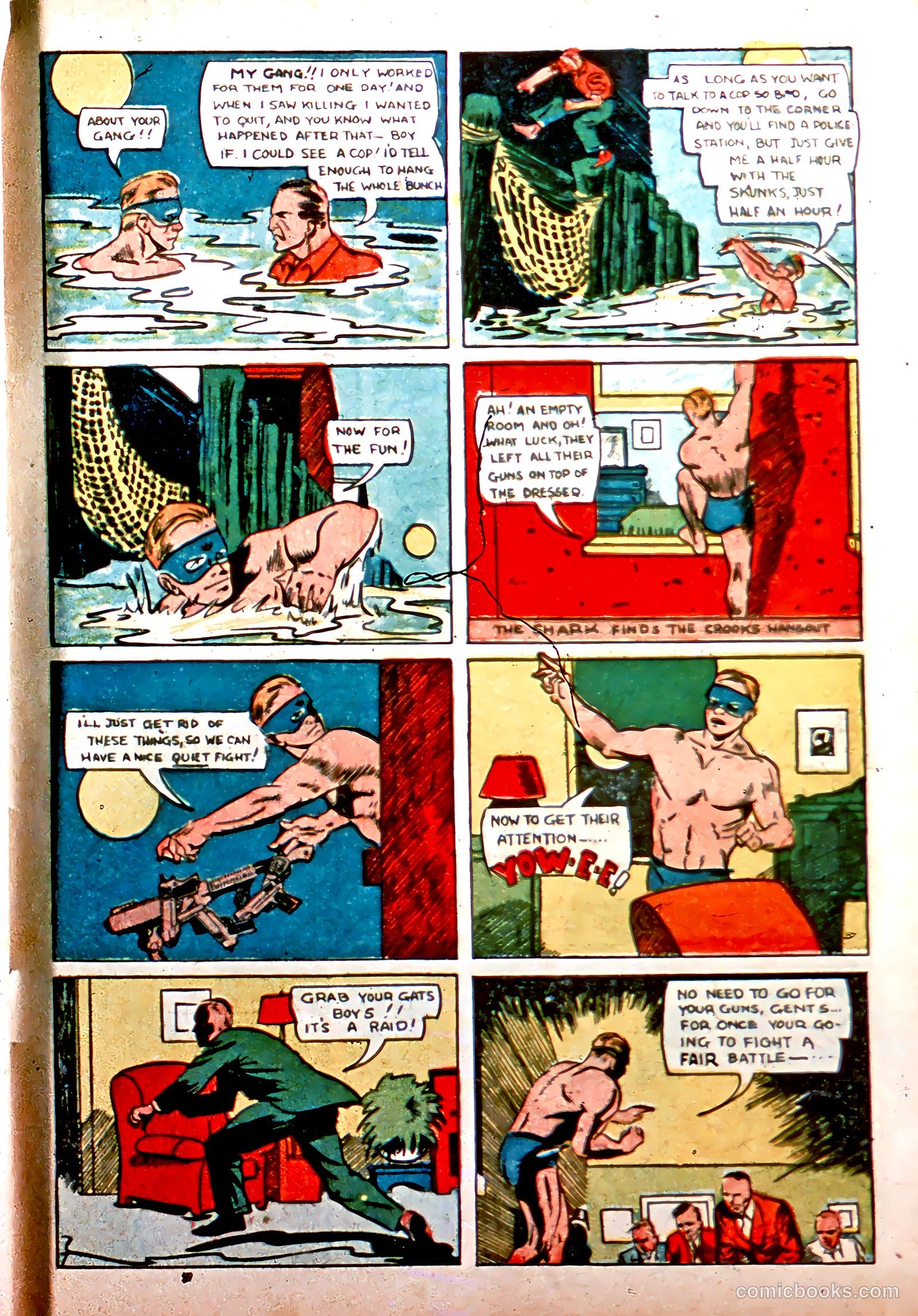 Amazing Man Comics #8 (1939) — page 73