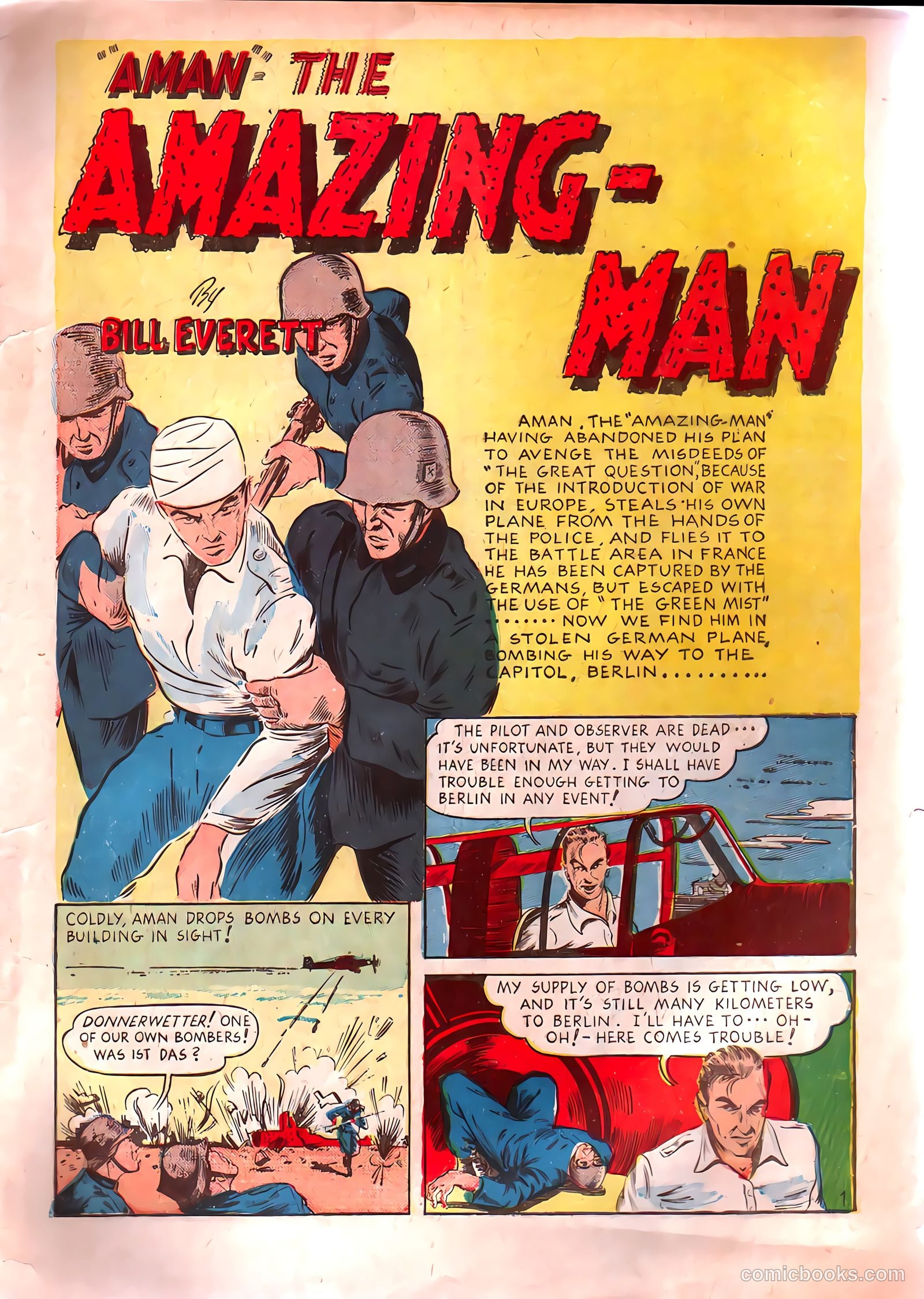 Amazing Man Comics #9 (1940) — page 4