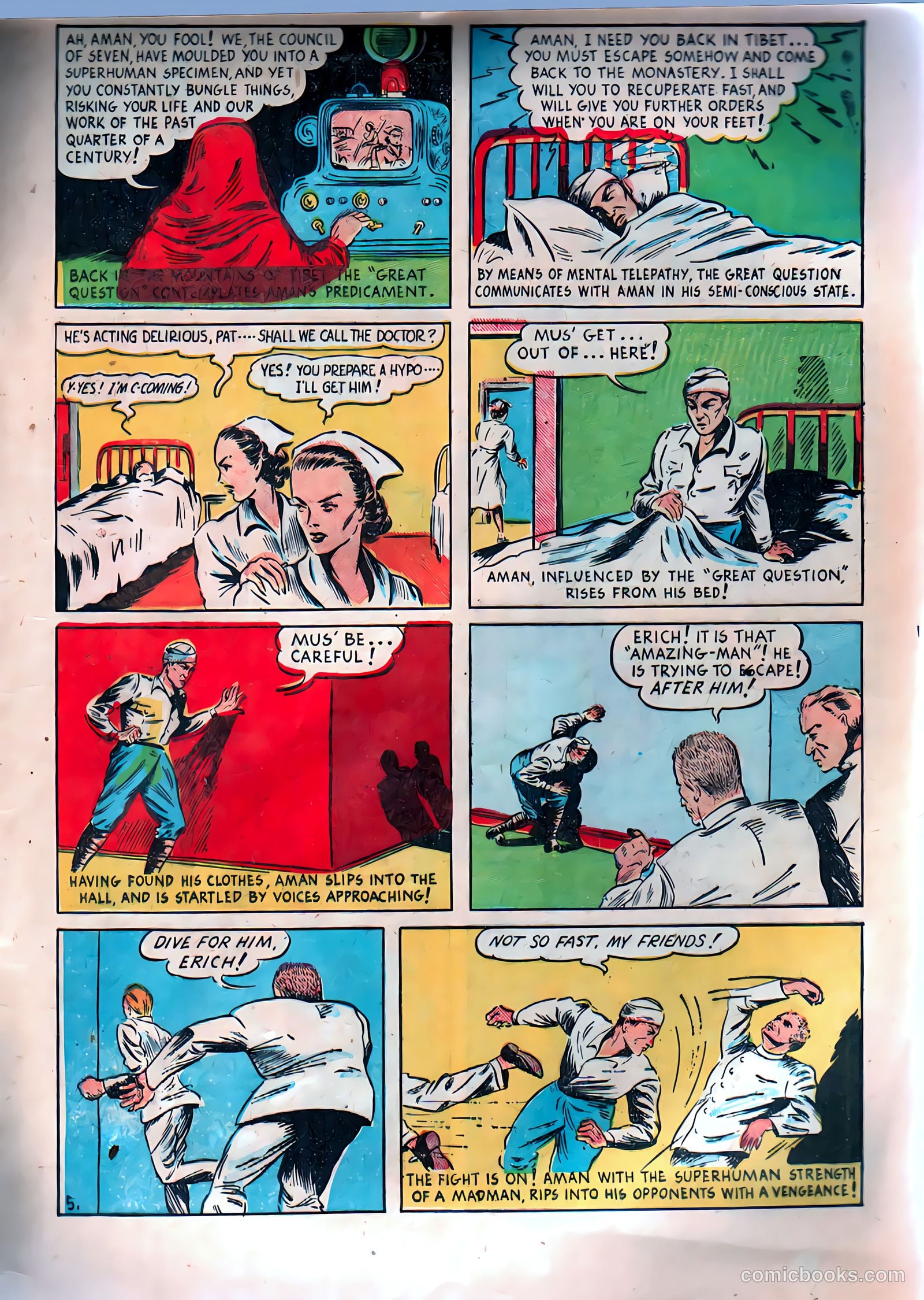 Amazing Man Comics #9 (1940) — page 8