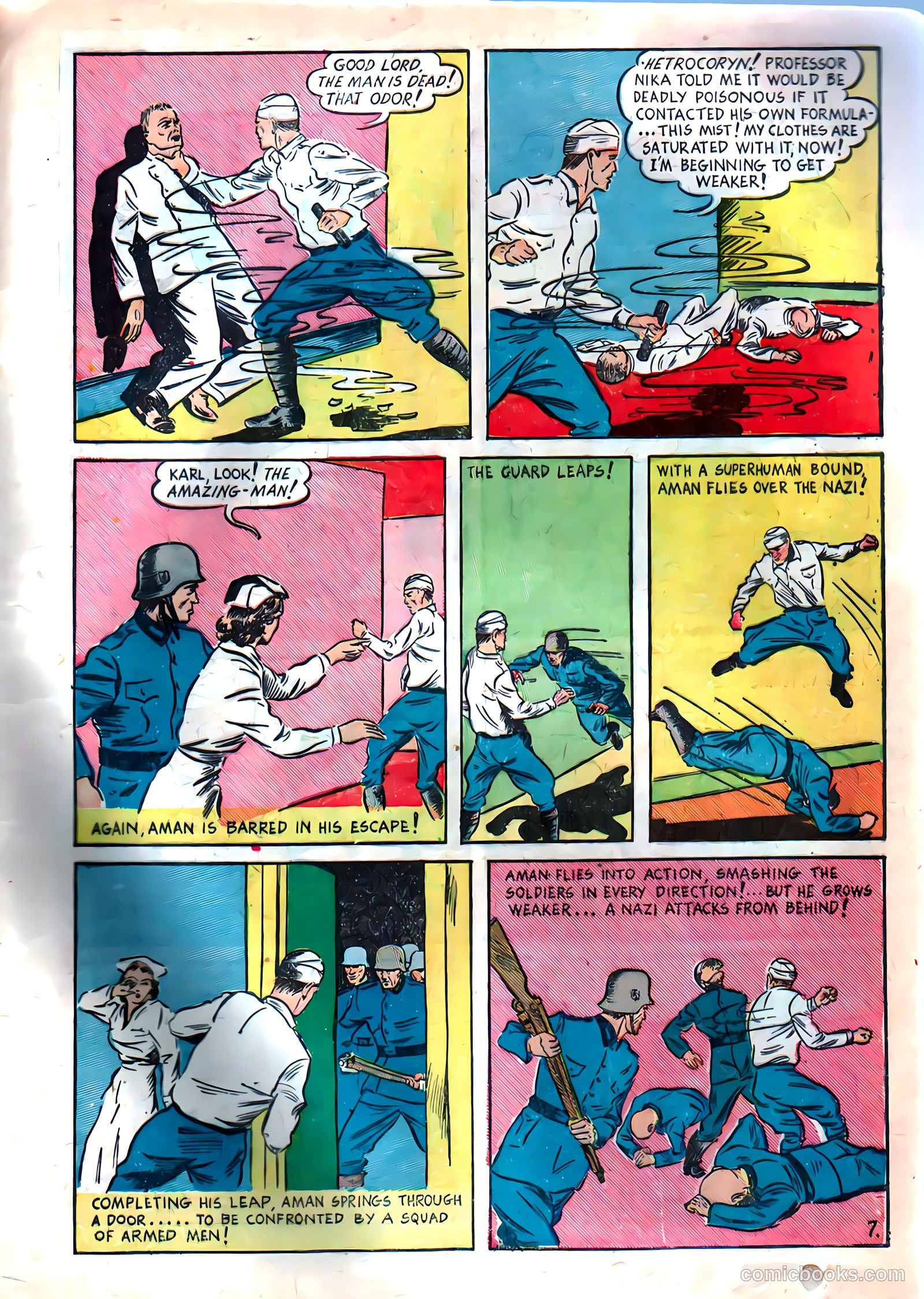 Amazing Man Comics #9 (1940) — page 10