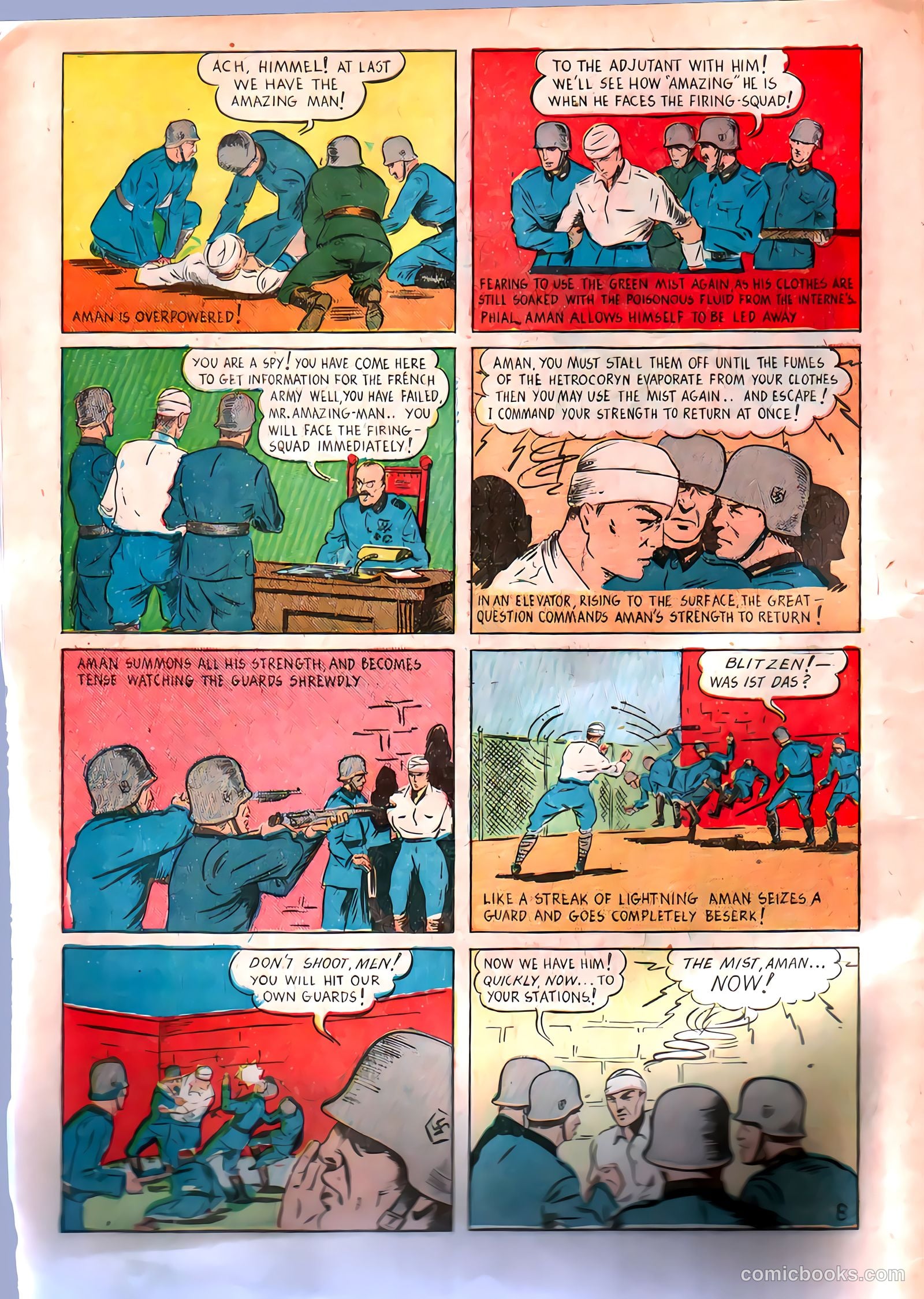 Amazing Man Comics #9 (1940) — page 11