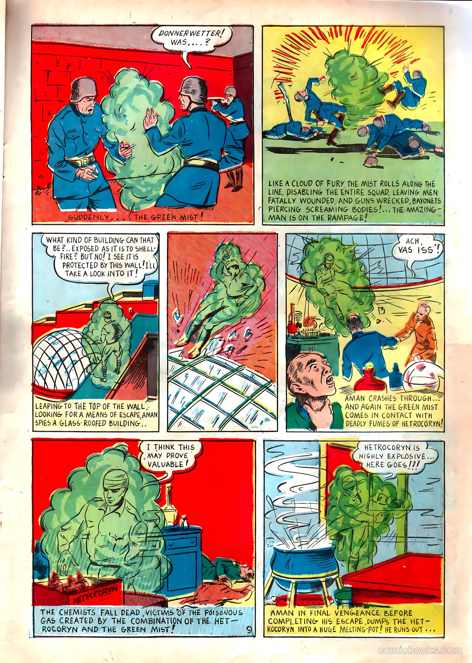 Amazing Man Comics #9 (1940) — page 12