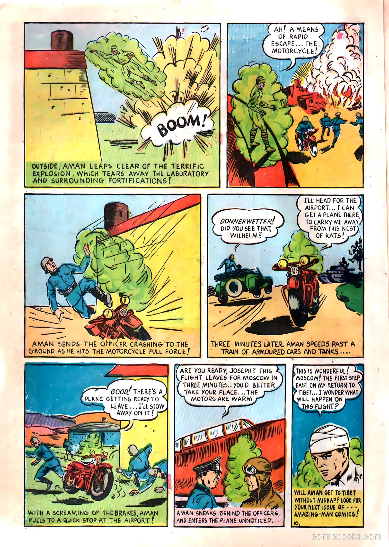 Amazing Man Comics #9 (1940) — page 13