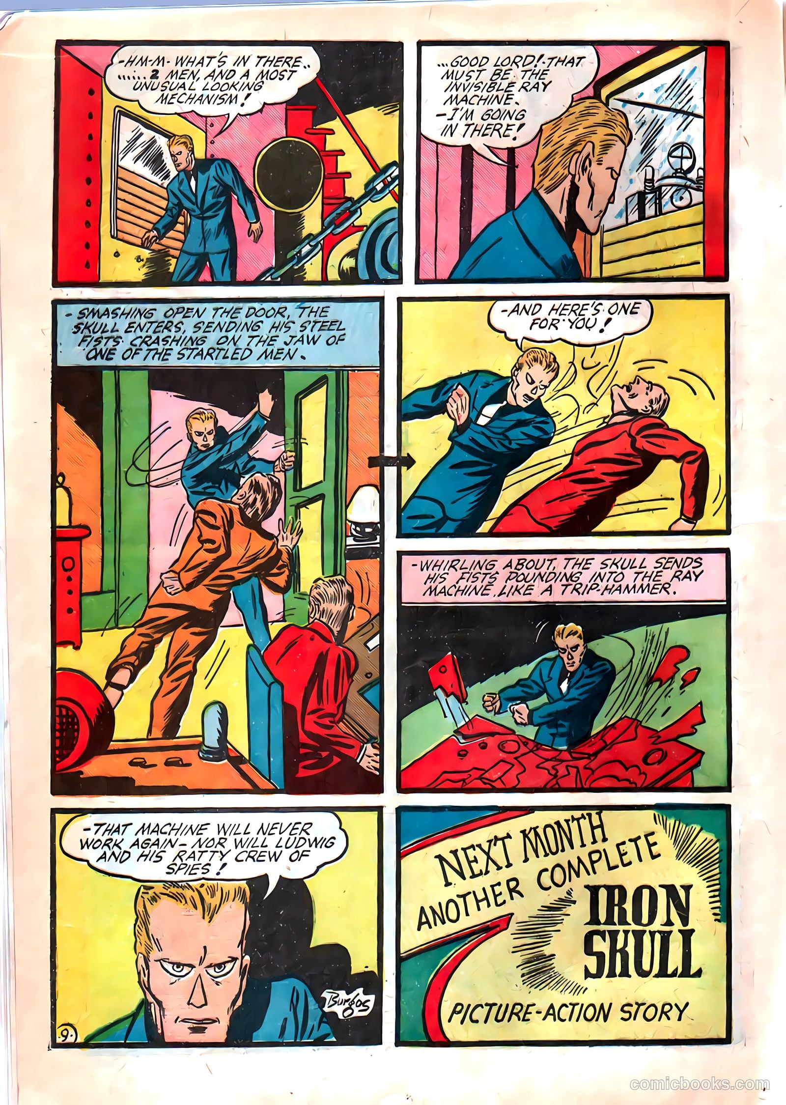 Amazing Man Comics #9 (1940) — page 29