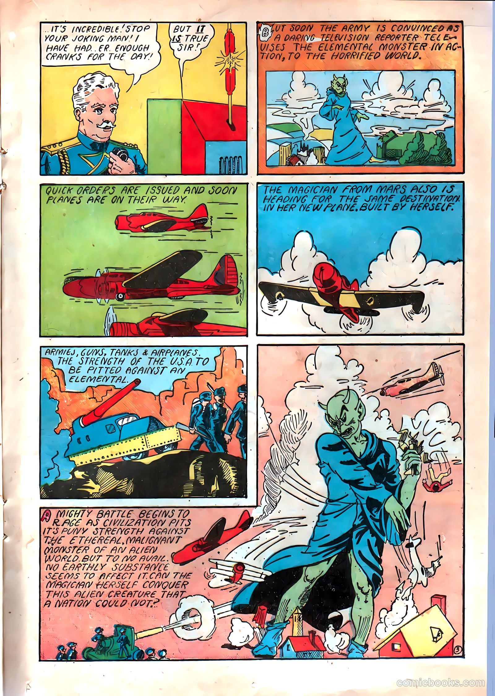 Amazing Man Comics #9 (1940) — page 32