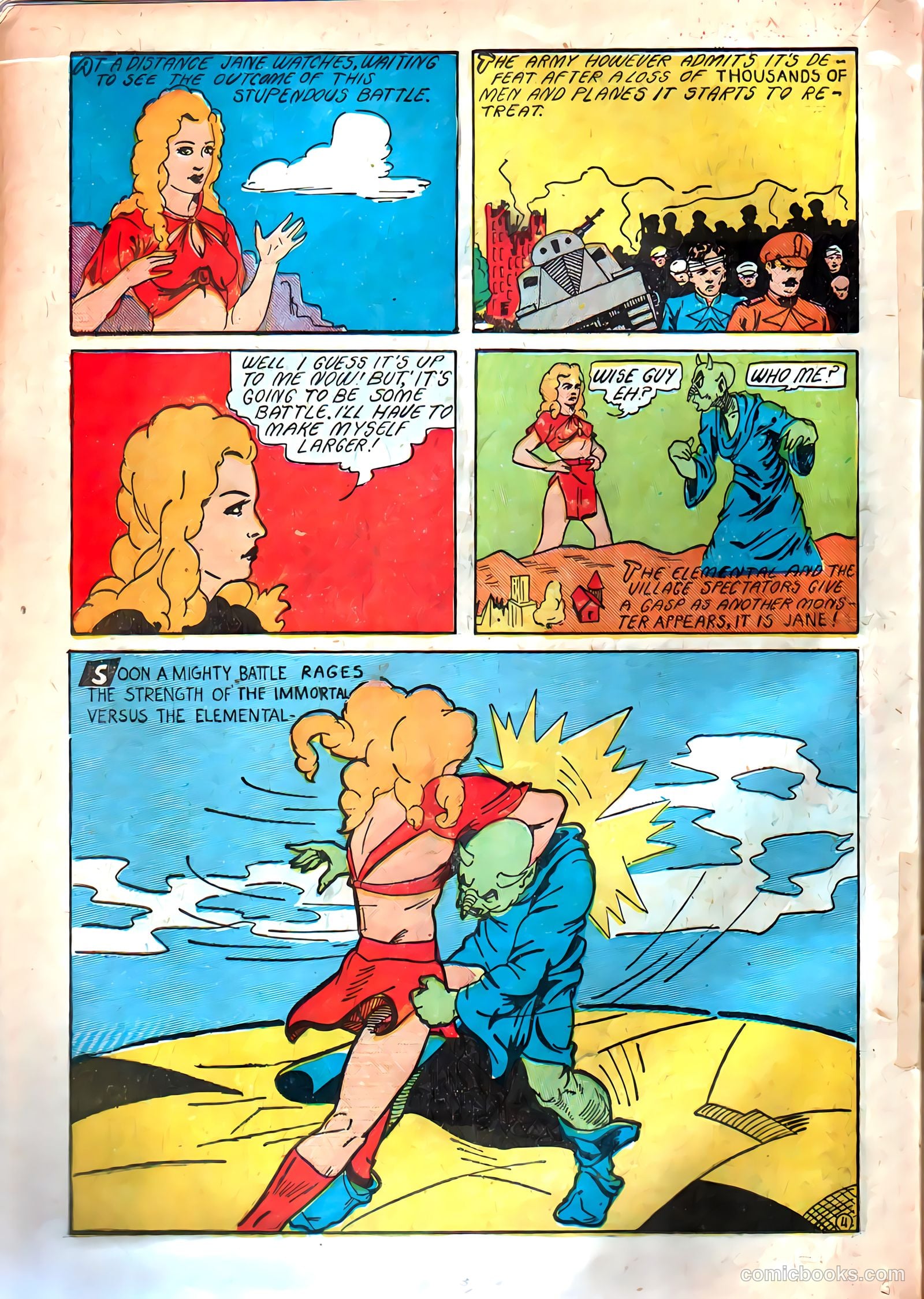 Amazing Man Comics #9 (1940) — page 33