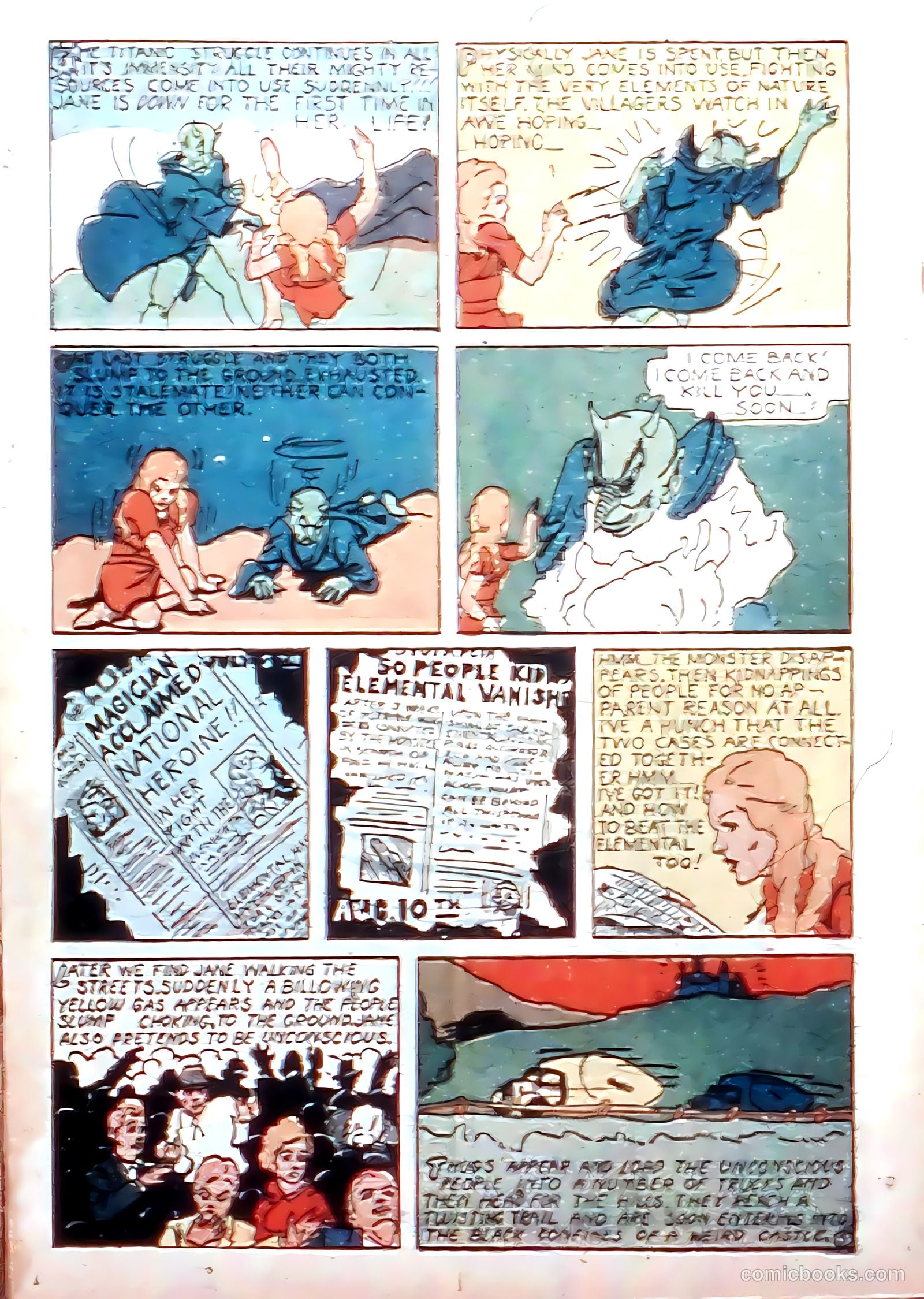 Amazing Man Comics #9 (1940) — page 34