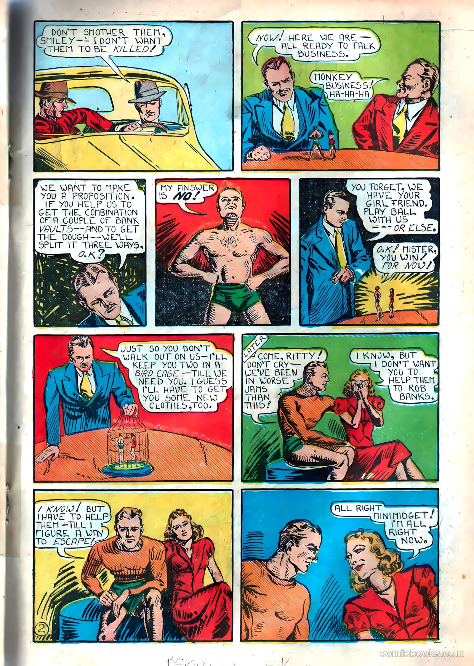 Amazing Man Comics #9 (1940) — page 38