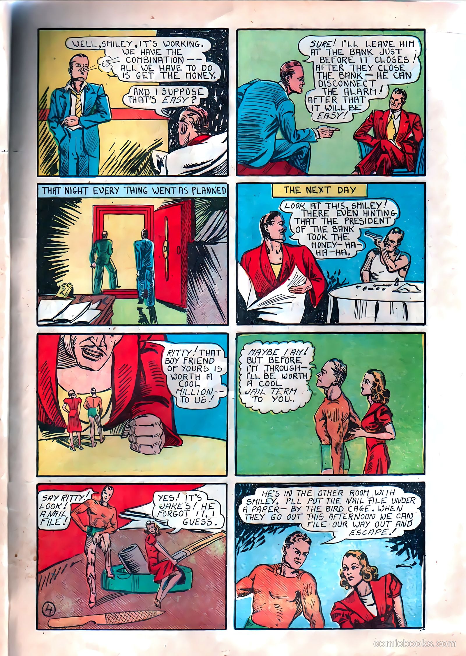 Amazing Man Comics #9 (1940) — page 40