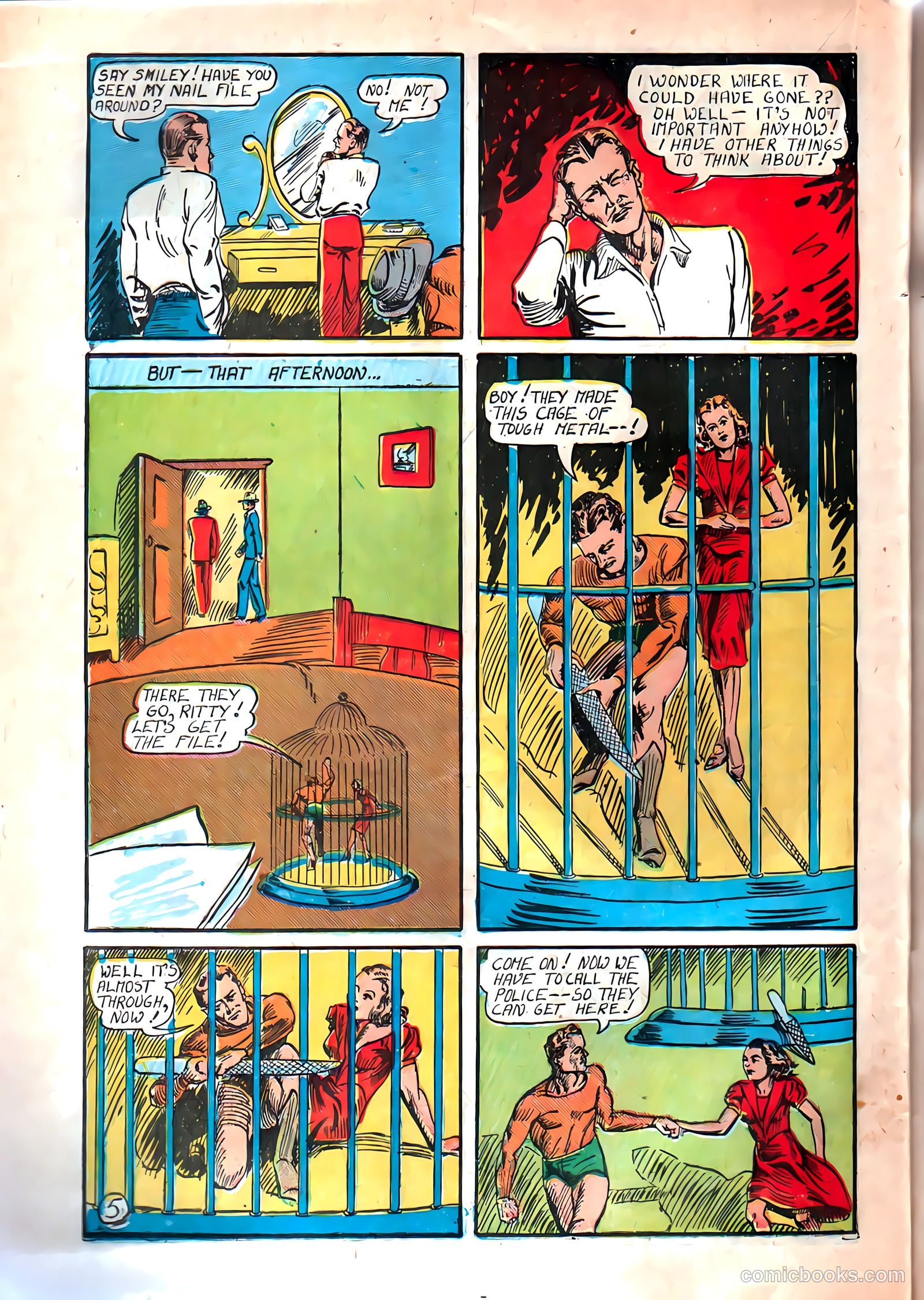Amazing Man Comics #9 (1940) — page 41