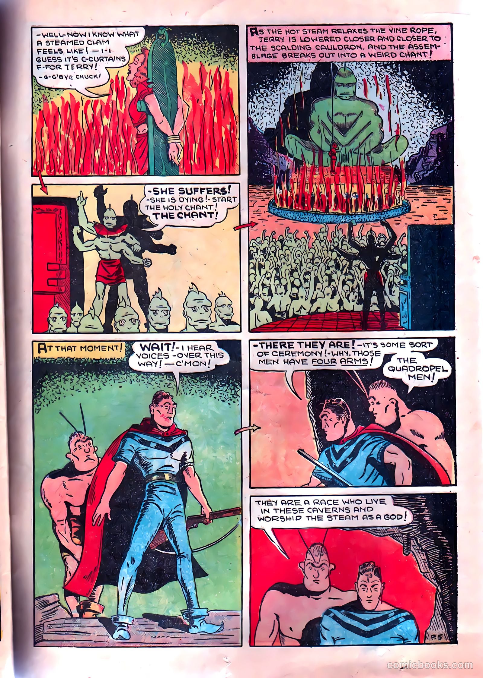 Amazing Man Comics #9 (1940) — page 48