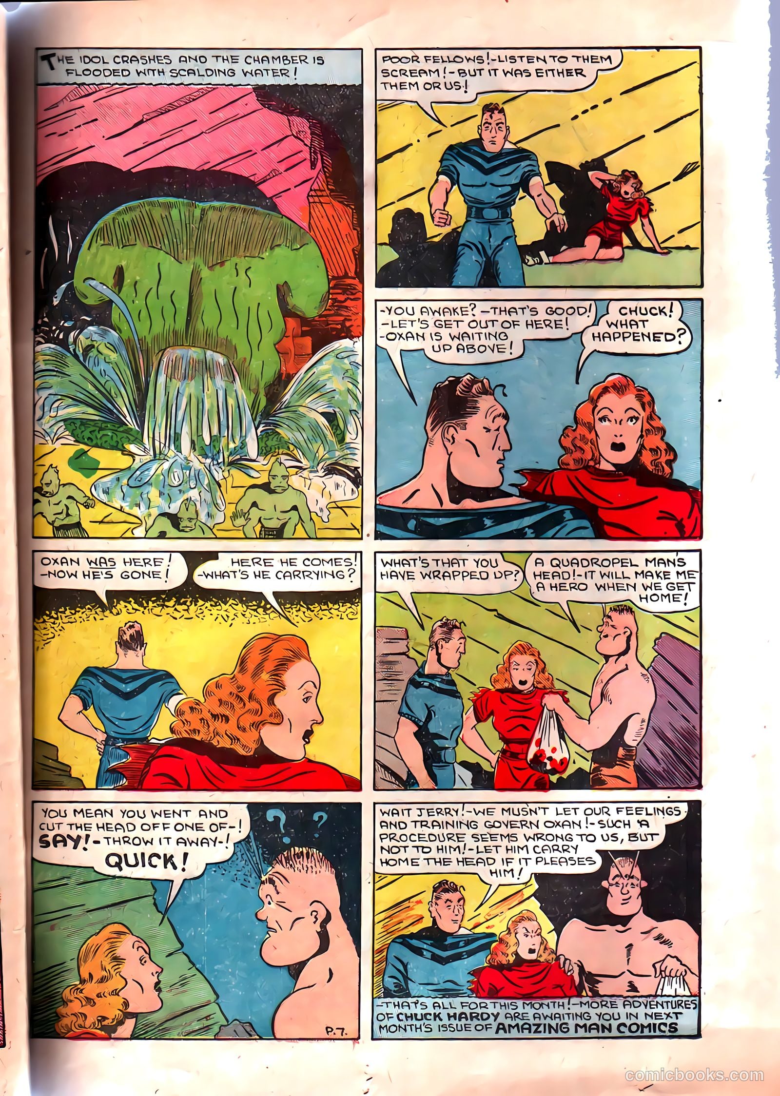 Amazing Man Comics #9 (1940) — page 50