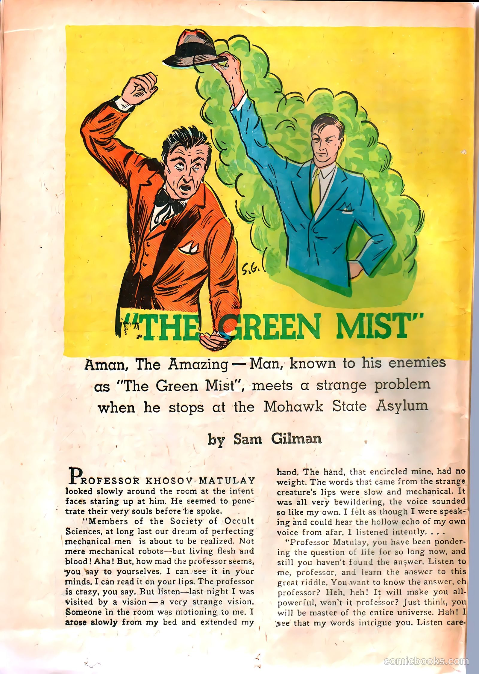 Amazing Man Comics #9 (1940) — page 51