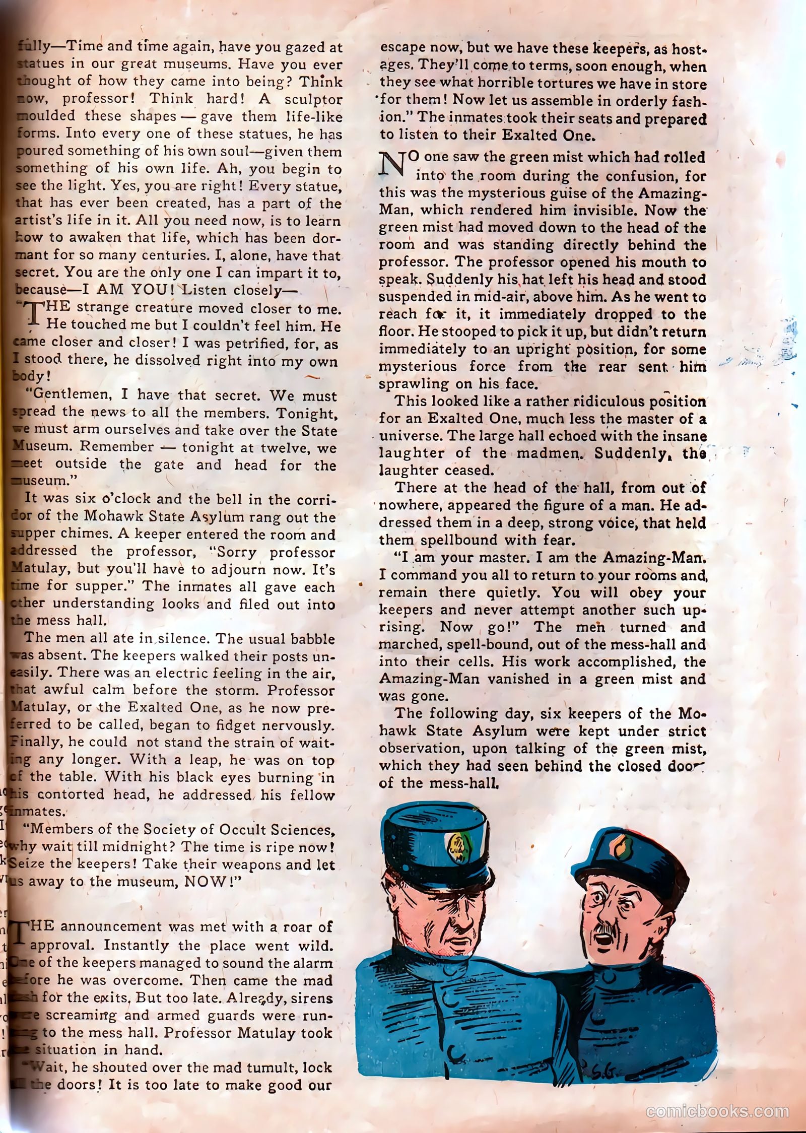 Amazing Man Comics #9 (1940) — page 52