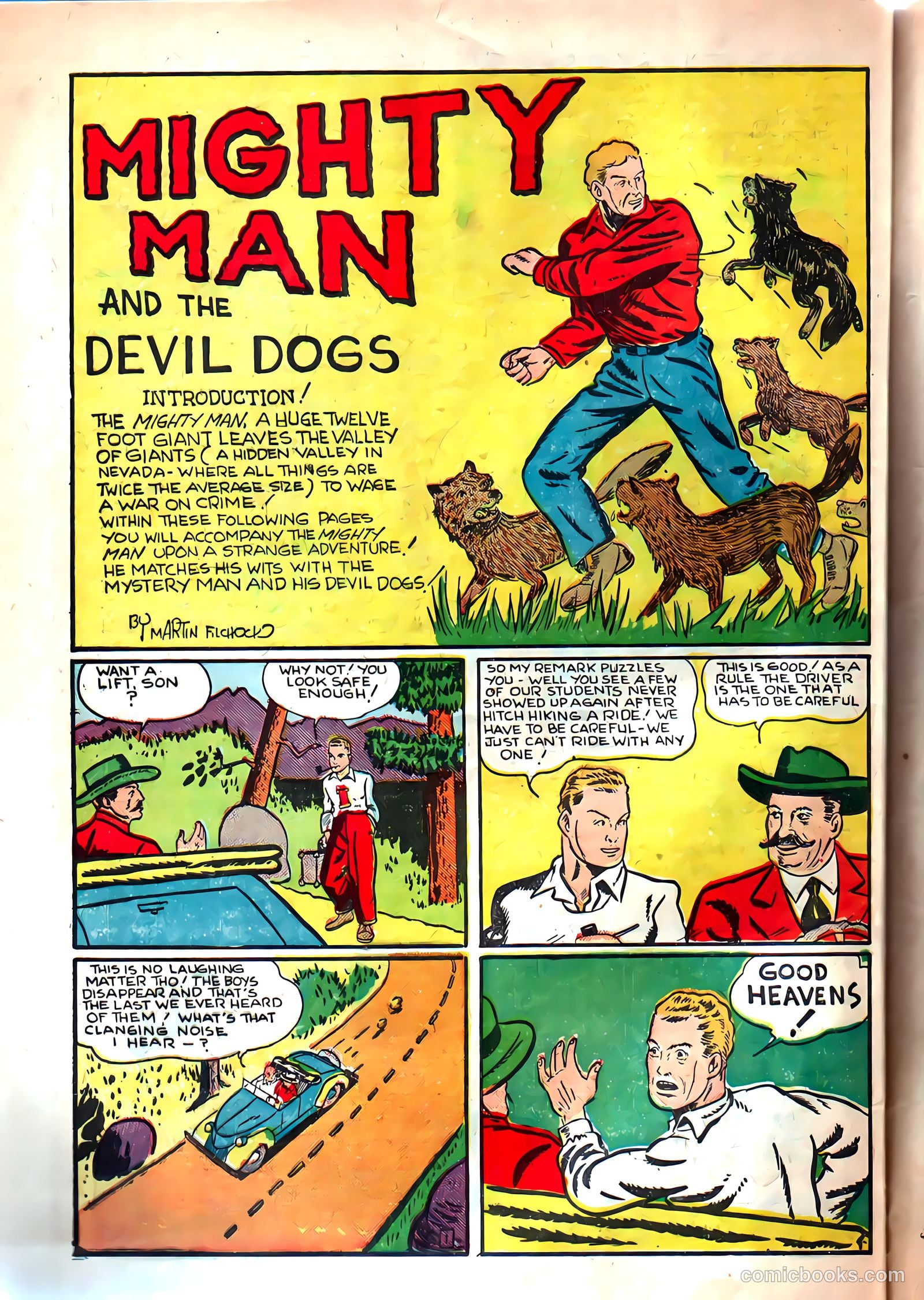 Amazing Man Comics #9 (1940) — page 53