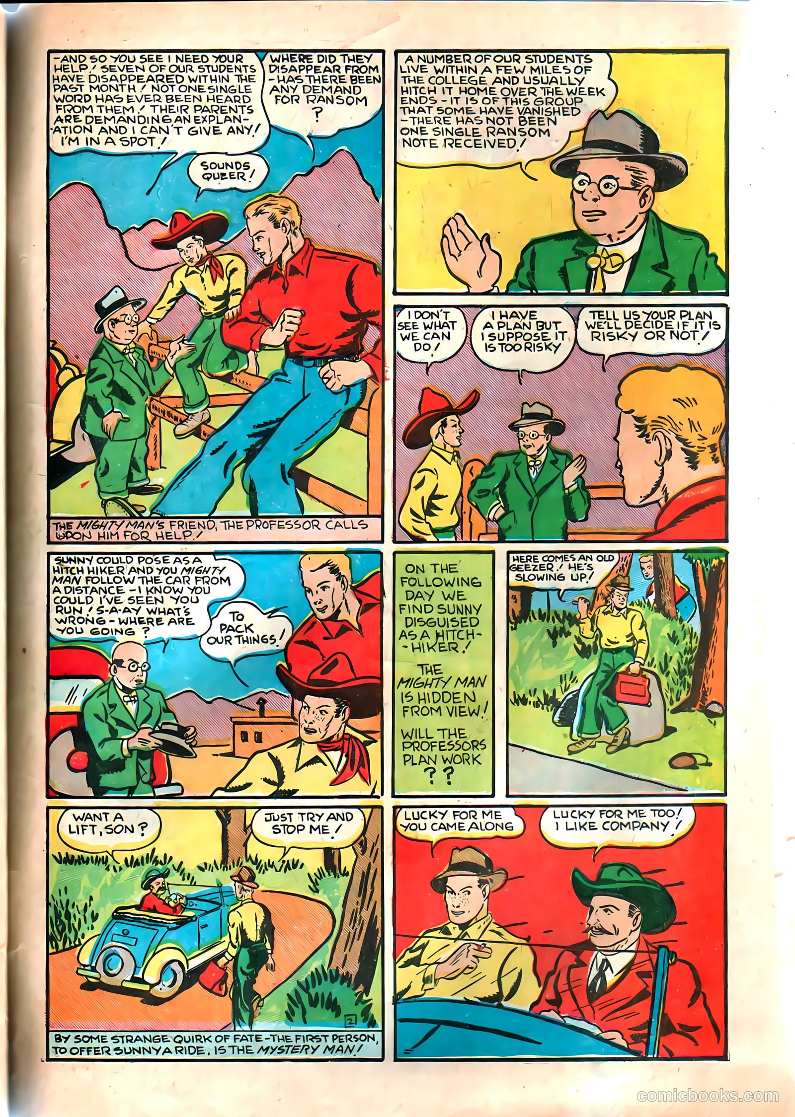 Amazing Man Comics #9 (1940) — page 54