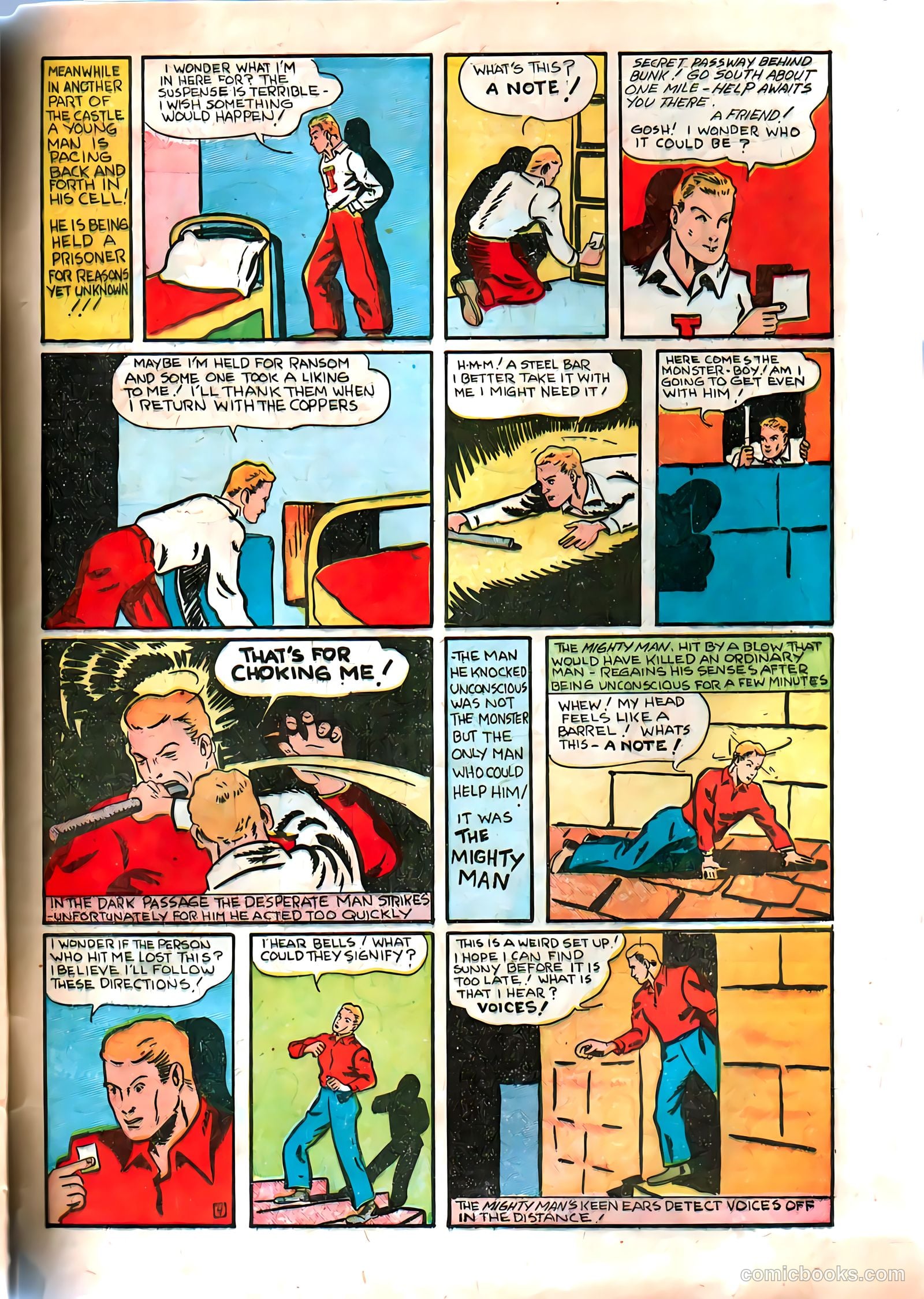 Amazing Man Comics #9 (1940) — page 56