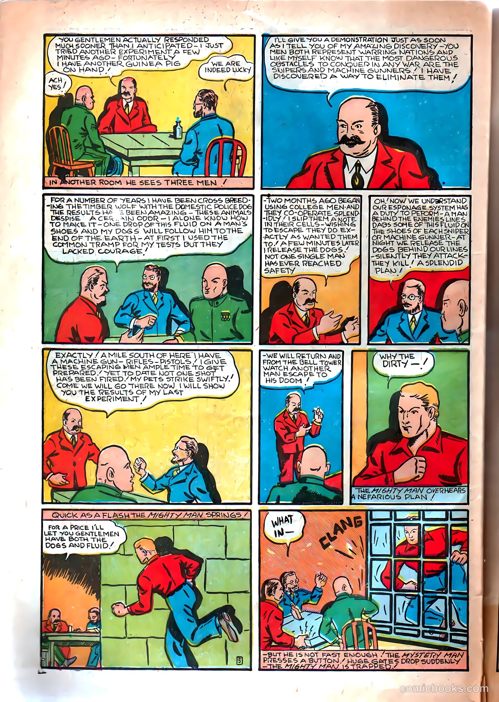 Amazing Man Comics #9 (1940) — page 57