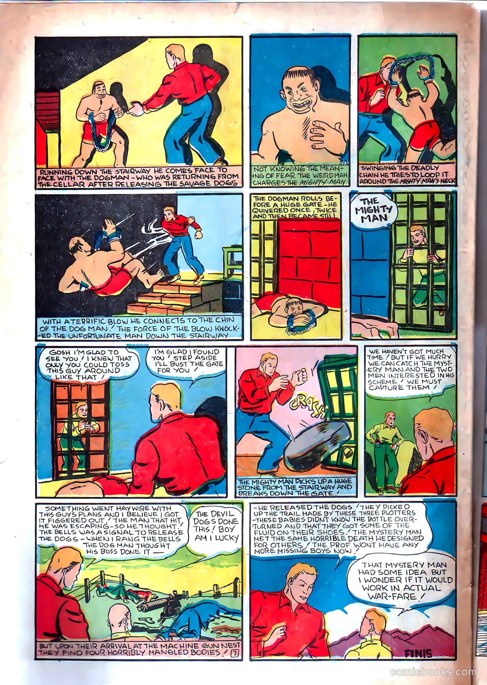 Amazing Man Comics #9 (1940) — page 59
