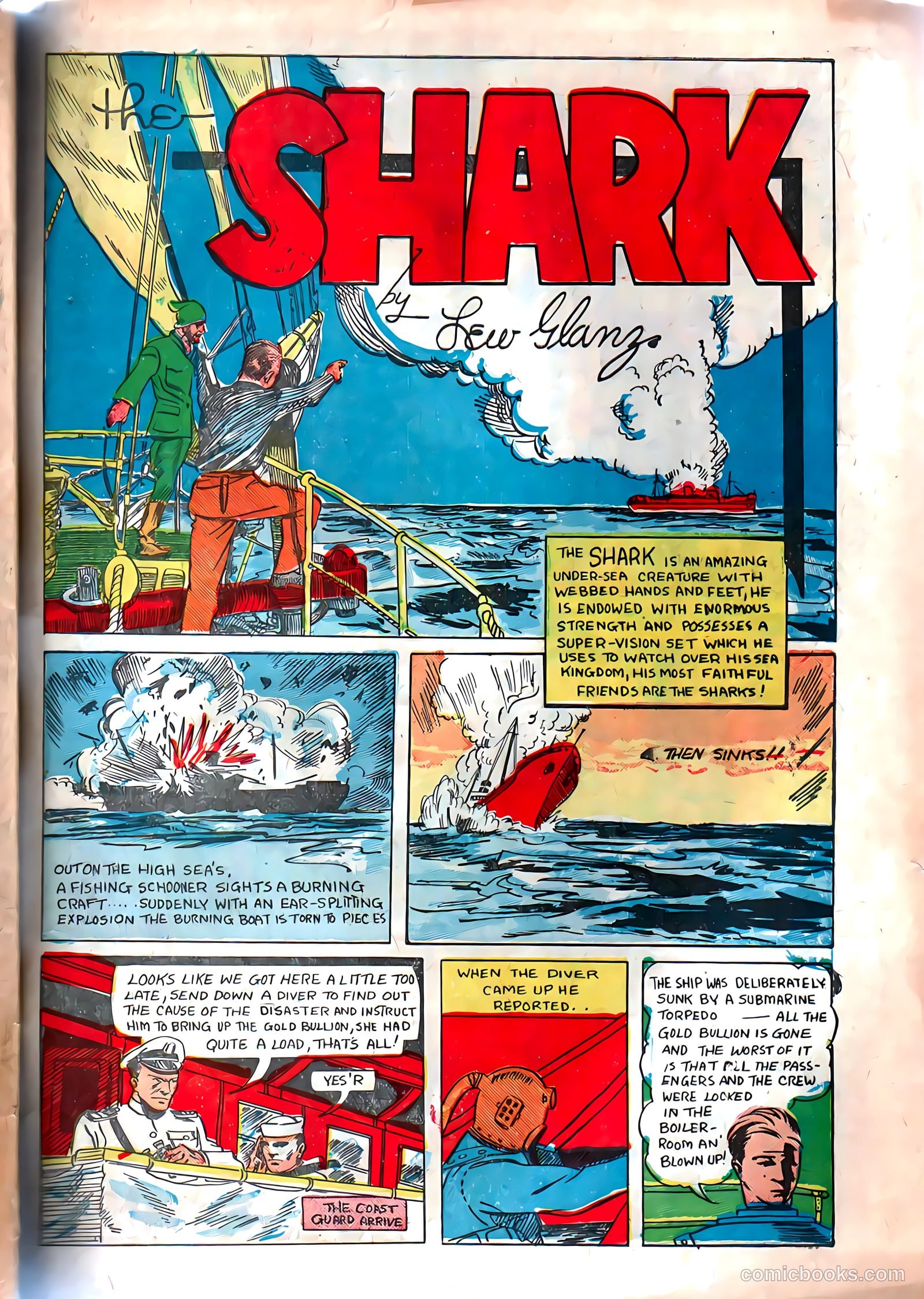 Amazing Man Comics #9 (1940) — page 60