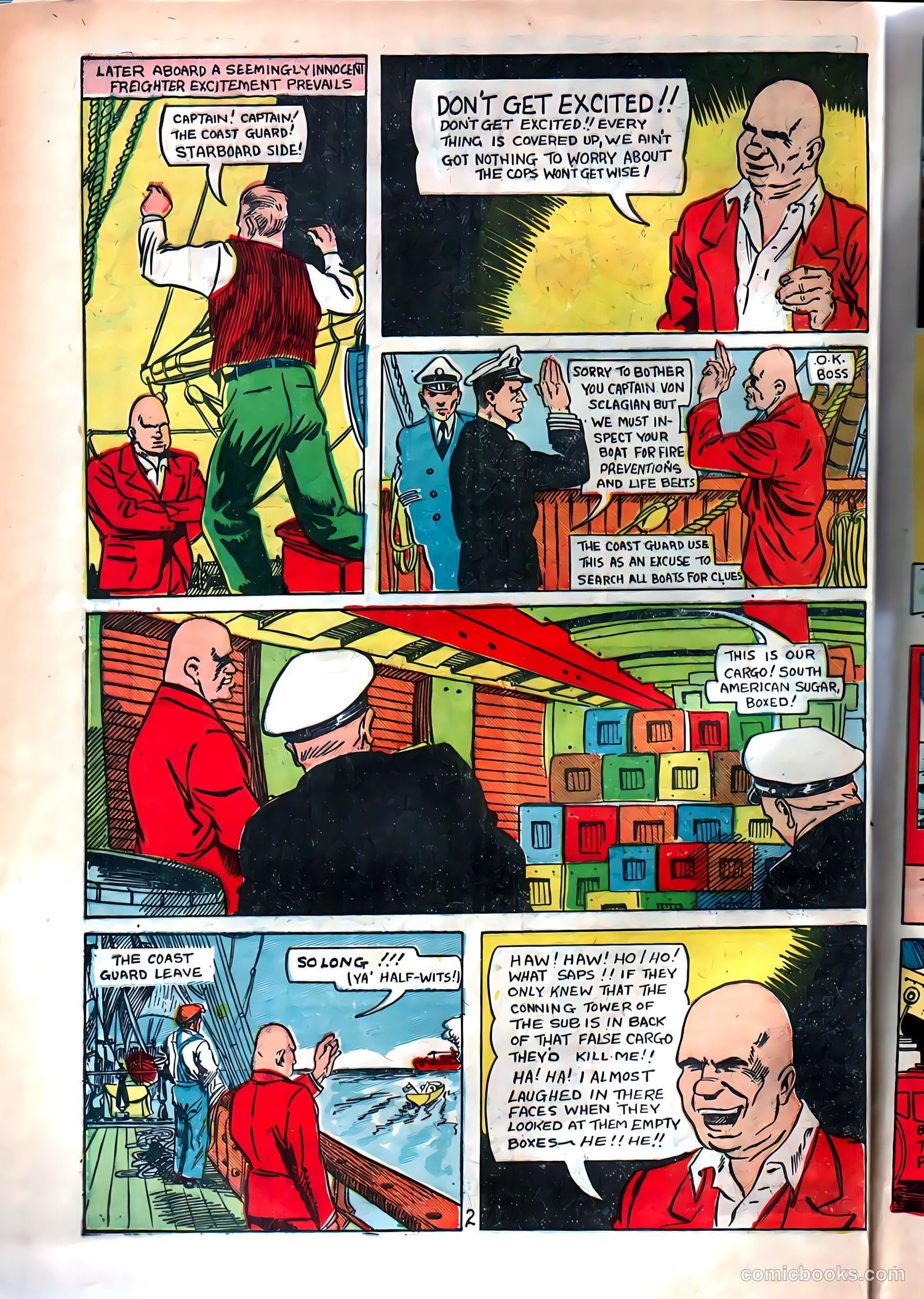 Amazing Man Comics #9 (1940) — page 61