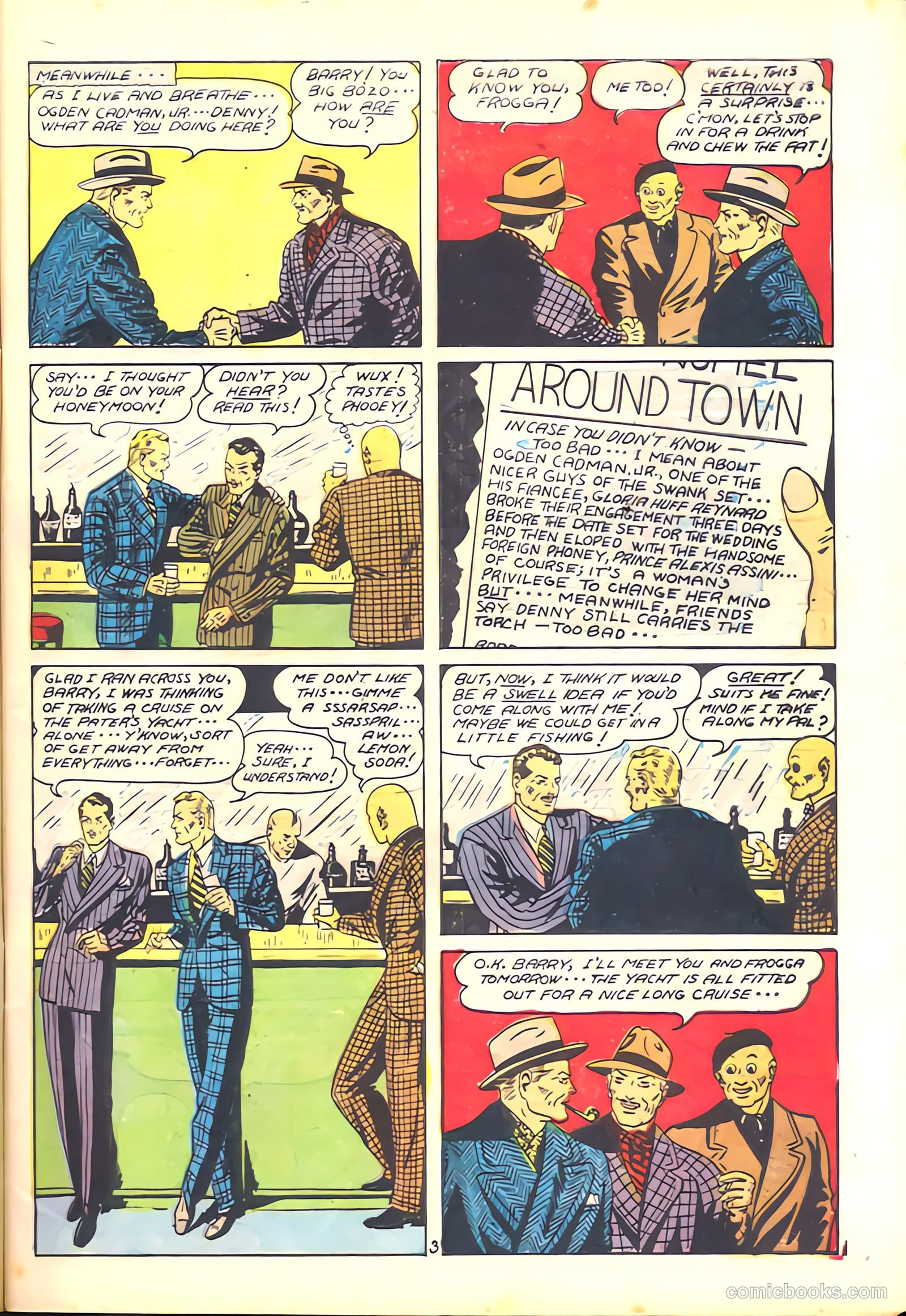 Amazing Mystery Funnies #1 (1938, Centaur) — page 13 of 68
