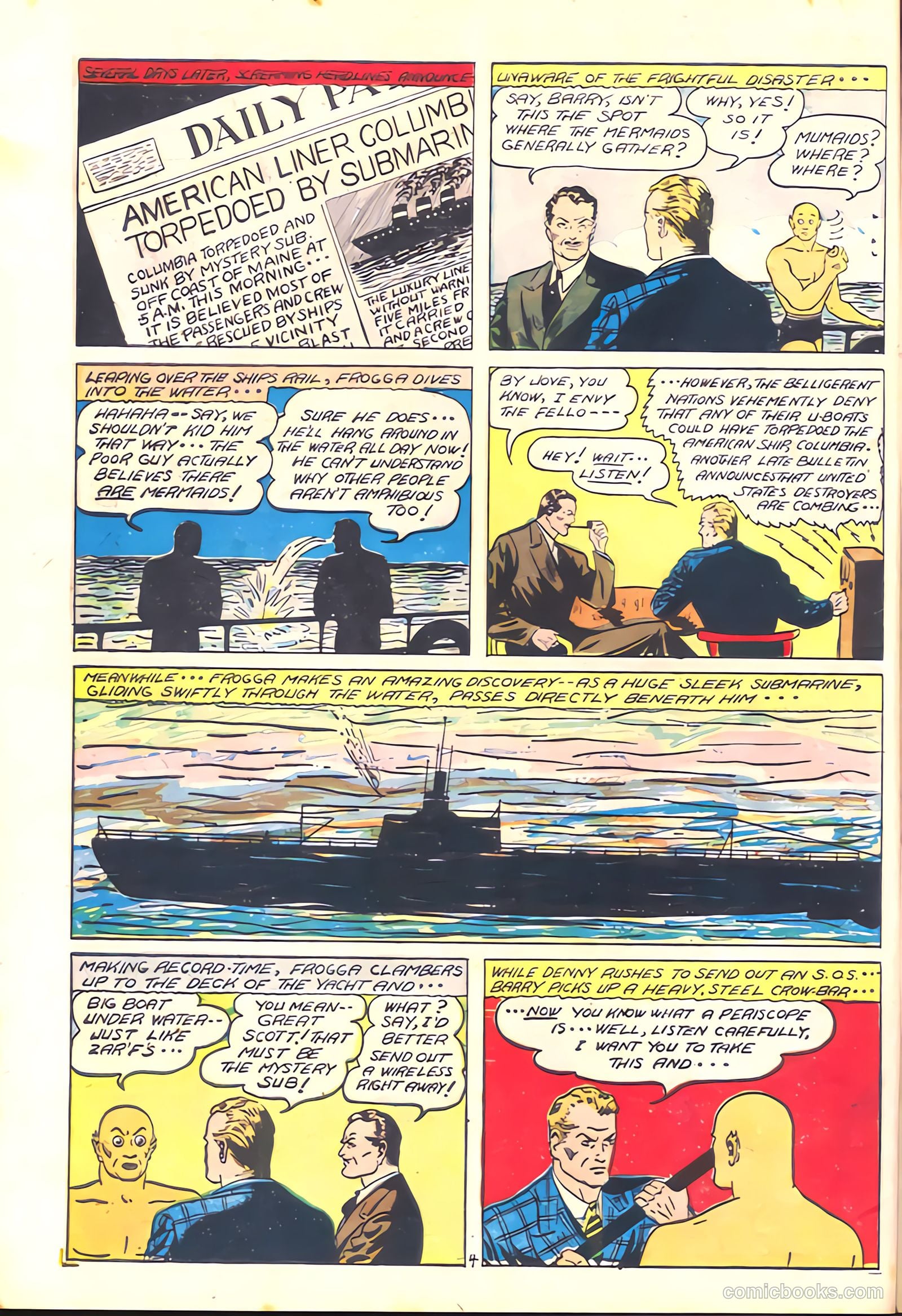 Amazing Mystery Funnies #1 (1938, Centaur) — page 14 of 68