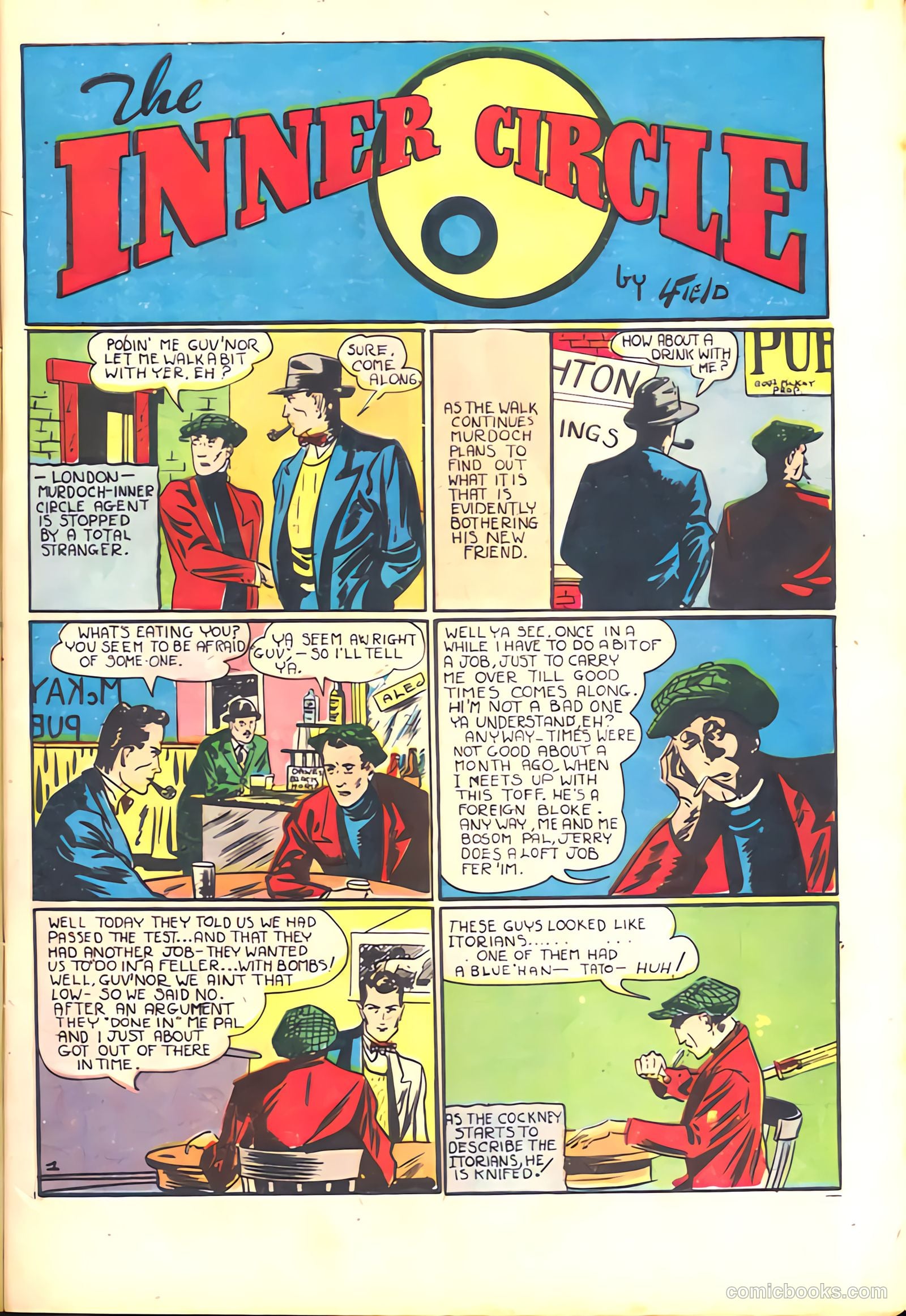 Amazing Mystery Funnies #1 (1938, Centaur) — page 17 of 68