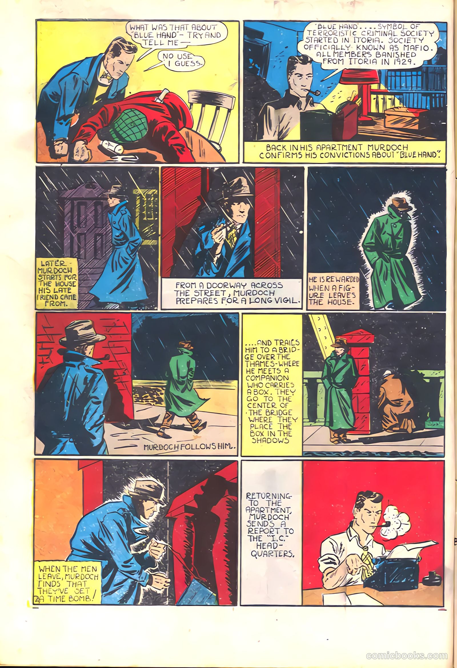 Amazing Mystery Funnies #1 (1938, Centaur) — page 18 of 68