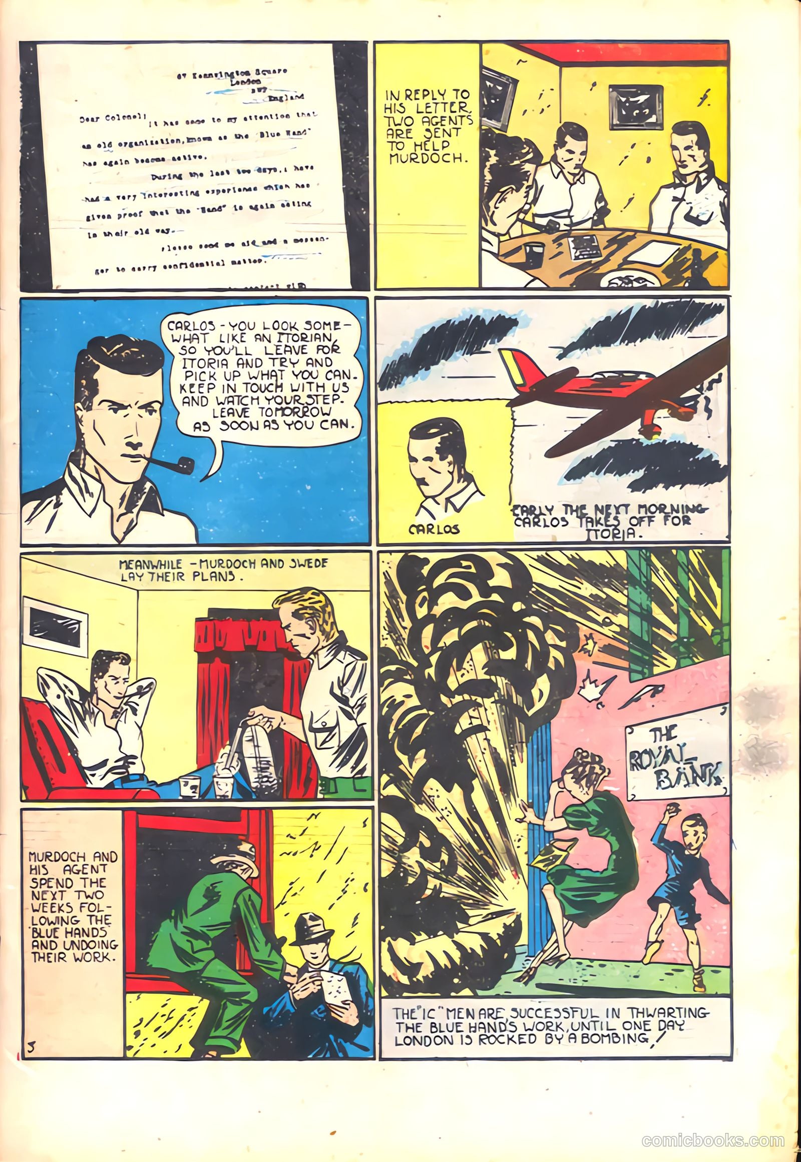 Amazing Mystery Funnies #1 (1938, Centaur) — page 19 of 68