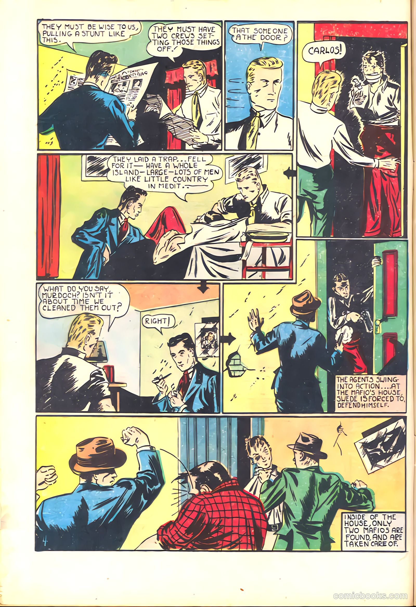 Amazing Mystery Funnies #1 (1938, Centaur) — page 20 of 68