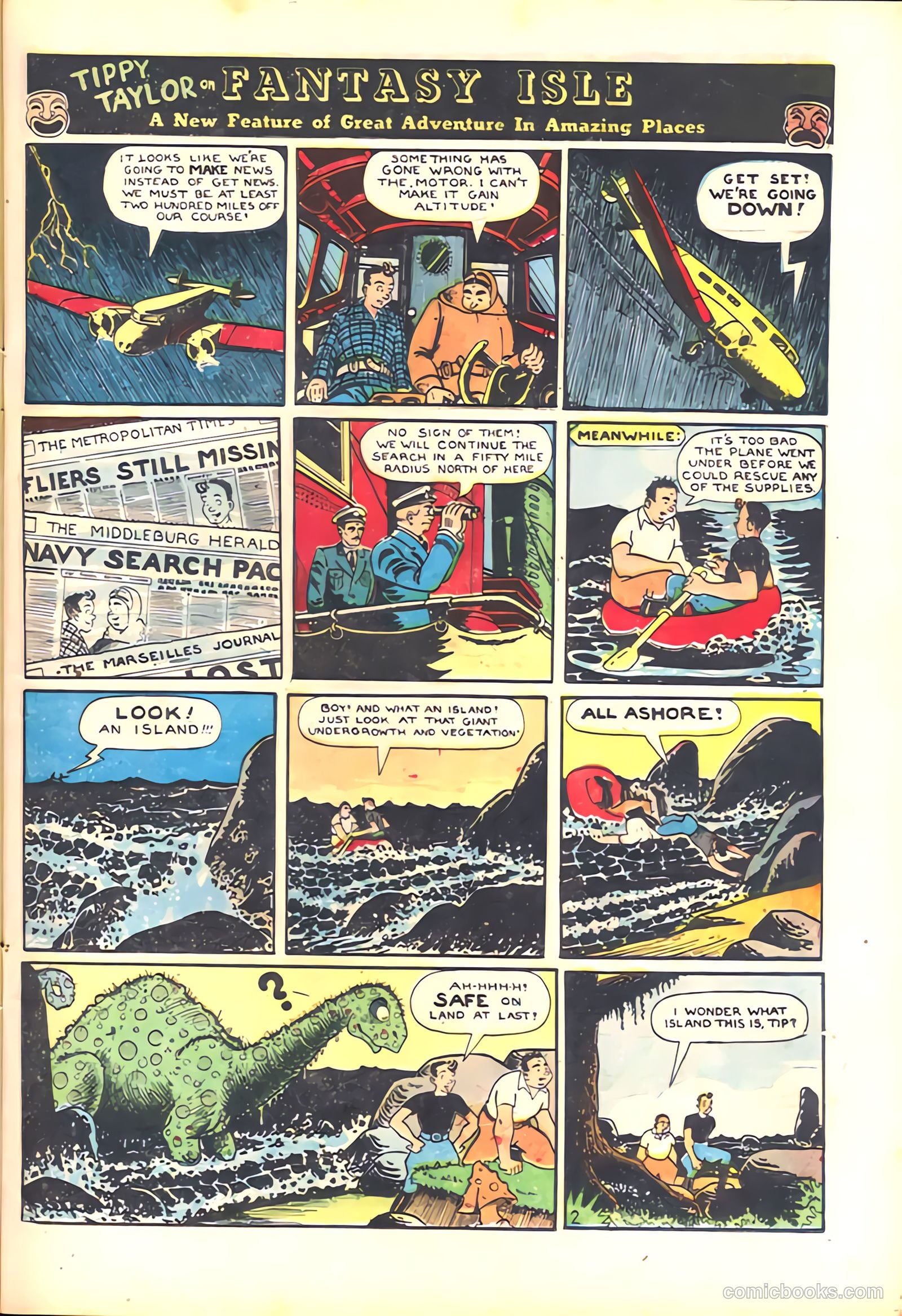 Amazing Mystery Funnies #1 (1938, Centaur) — page 25 of 68
