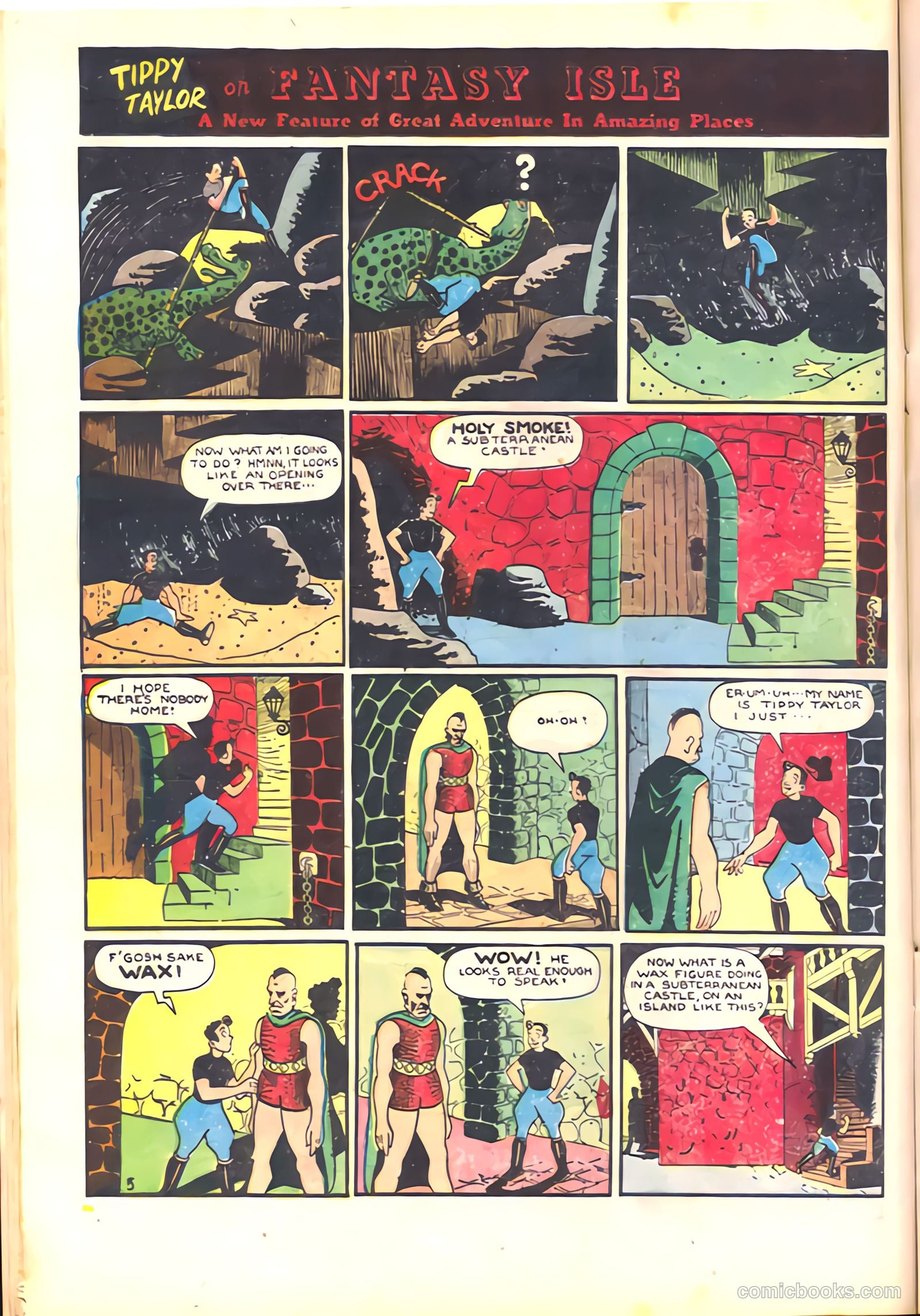 Amazing Mystery Funnies #1 (1938, Centaur) — page 28 of 68
