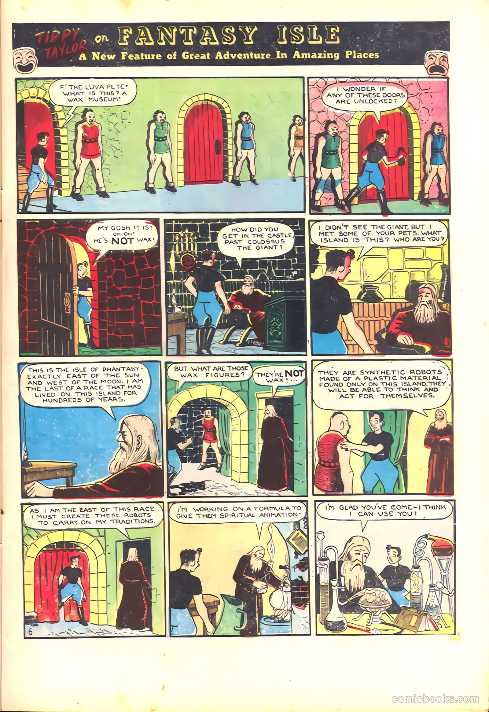 Amazing Mystery Funnies #1 (1938, Centaur) — page 29 of 68