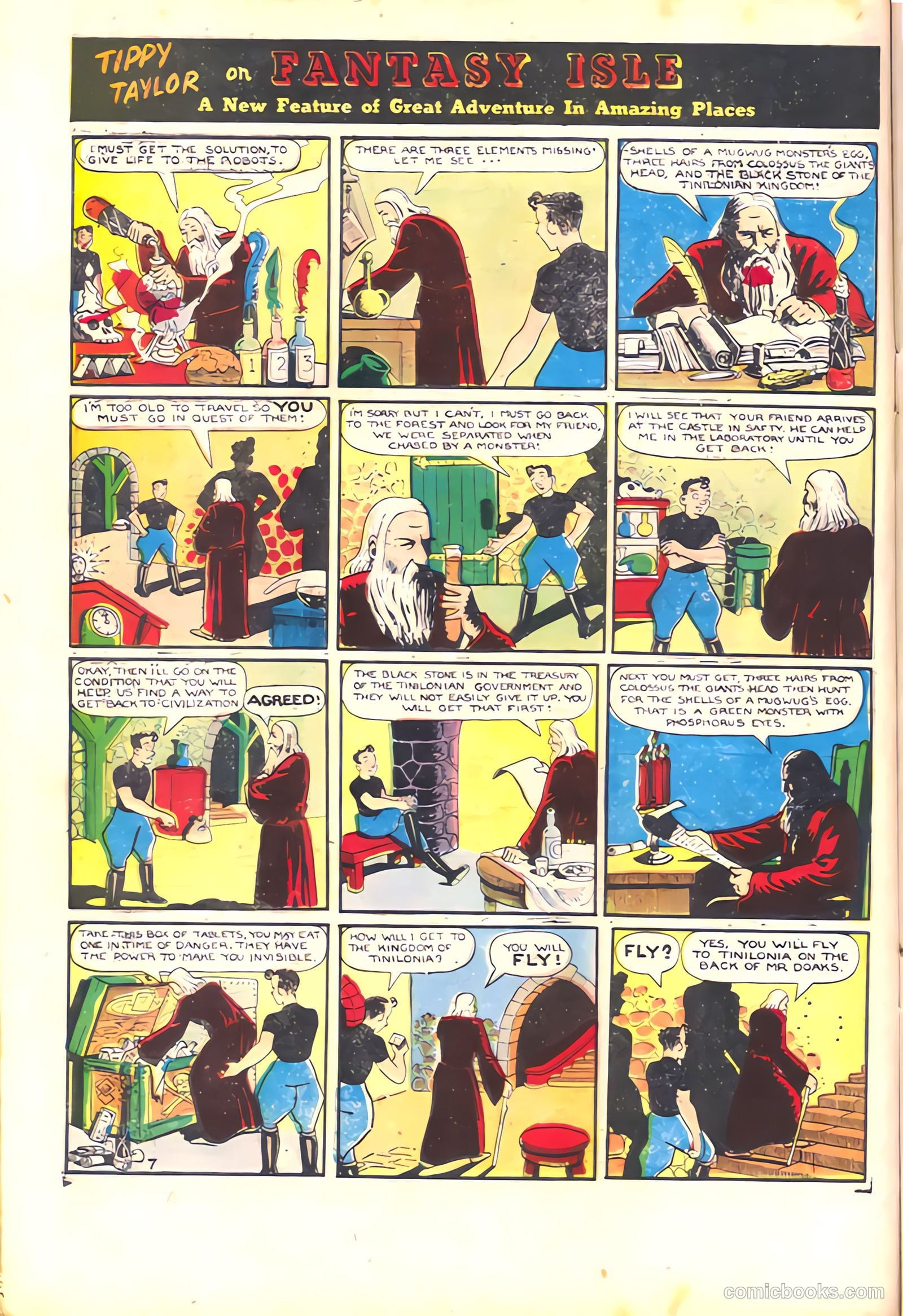 Amazing Mystery Funnies #1 (1938, Centaur) — page 30 of 68